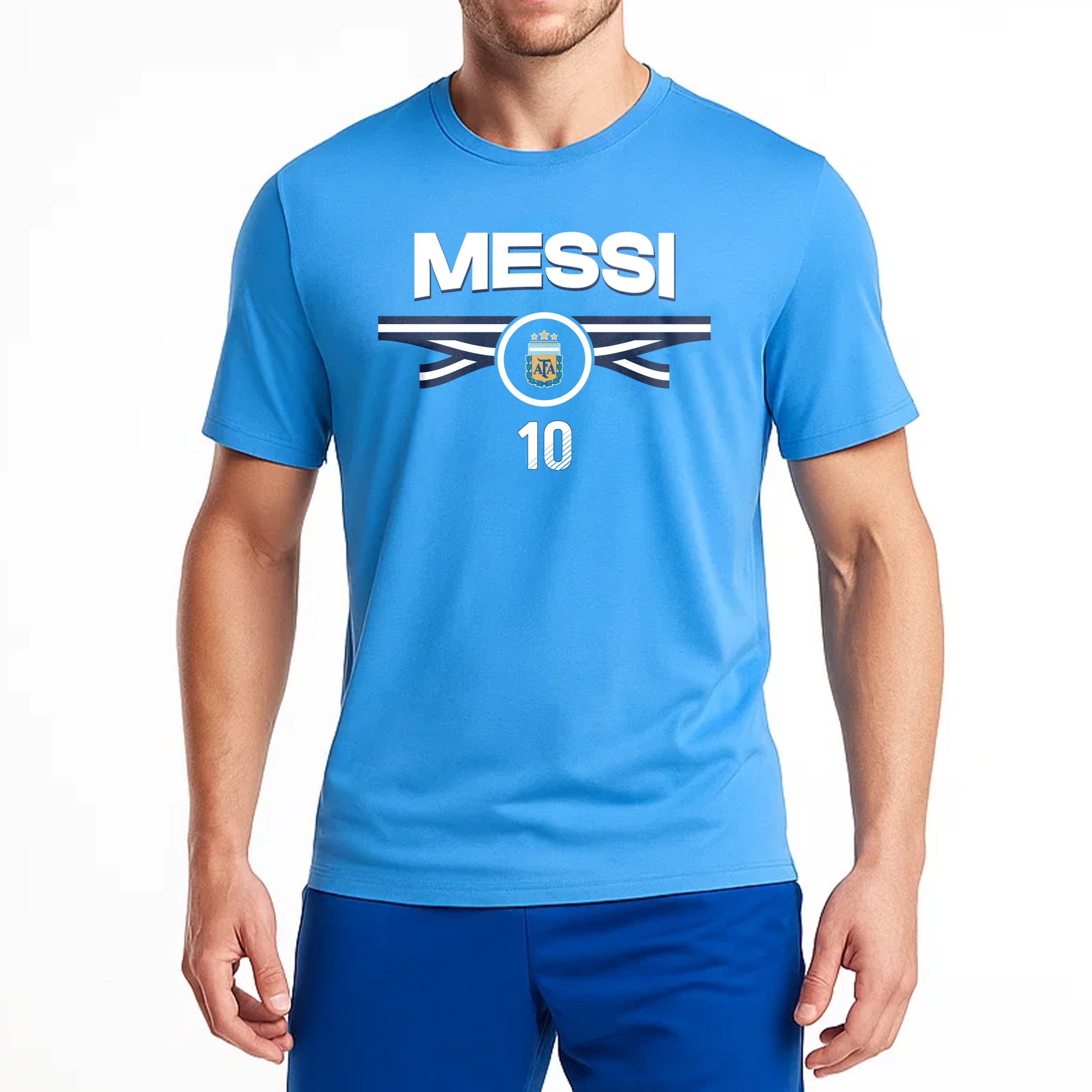 Argentina T-Shirt Light Blue Model