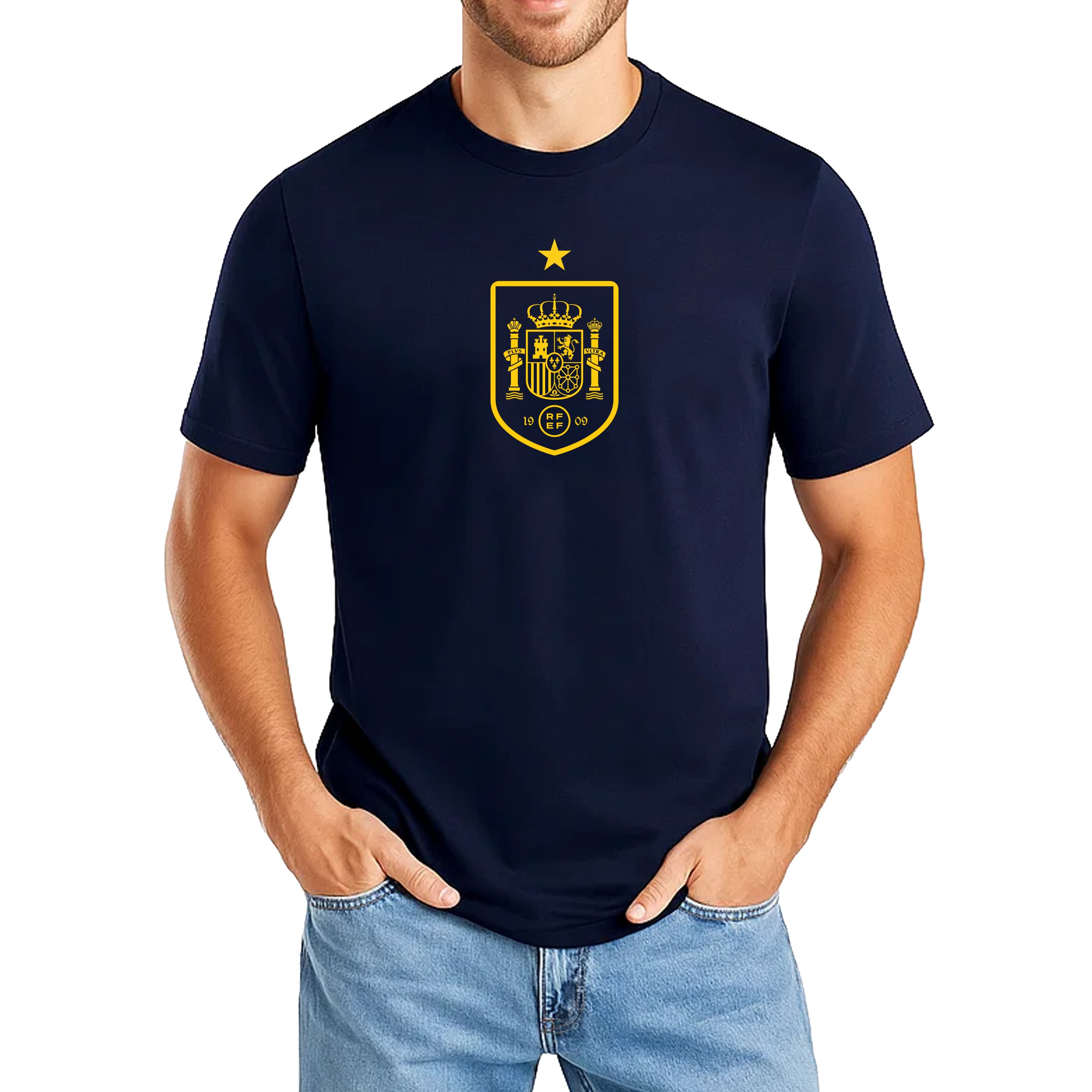Spain T-Shirt Navy Model