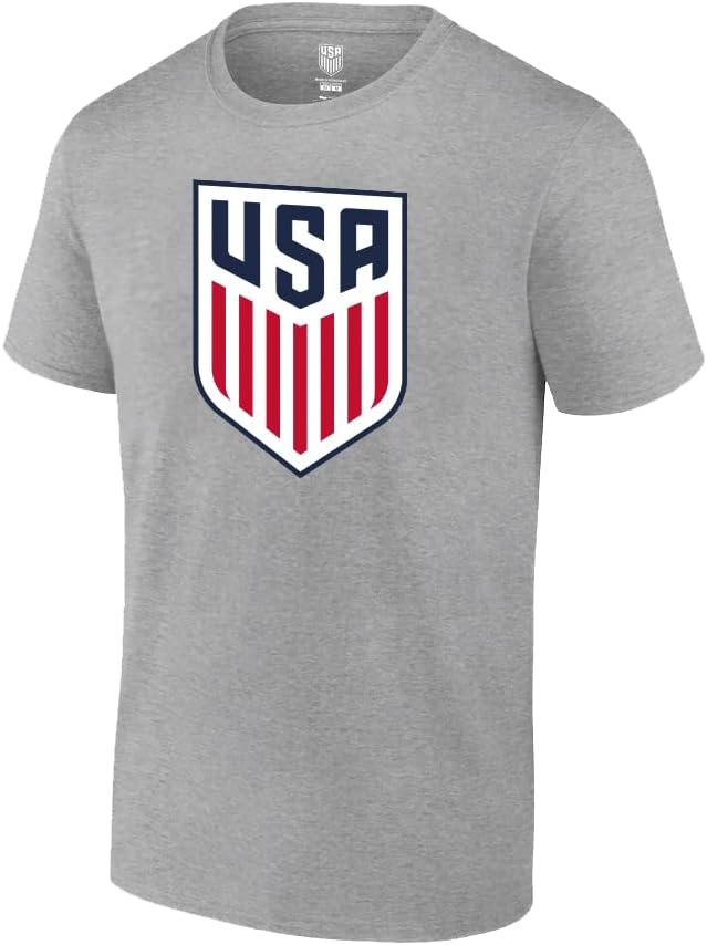 USA Unisex Tshirt Front Gray