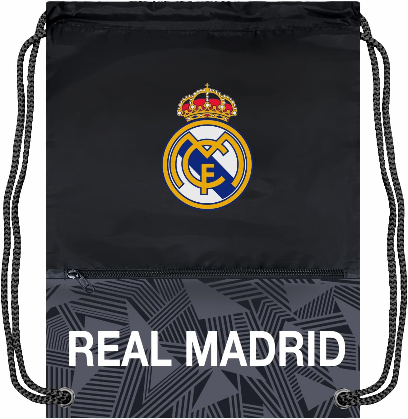 Ultimate Fan Pack: Officially Licensed CF Real Madrid Soccer Bag, Scarf, Jacket & Shirts 5 Piece Value Set