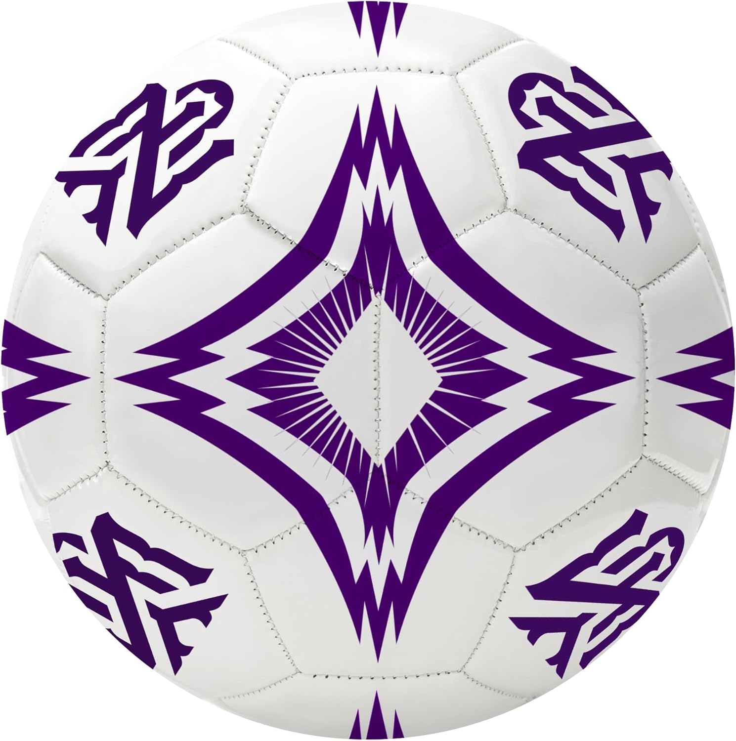 New York University Kaleidoscope Regulation Size 5" College Soccer Ball