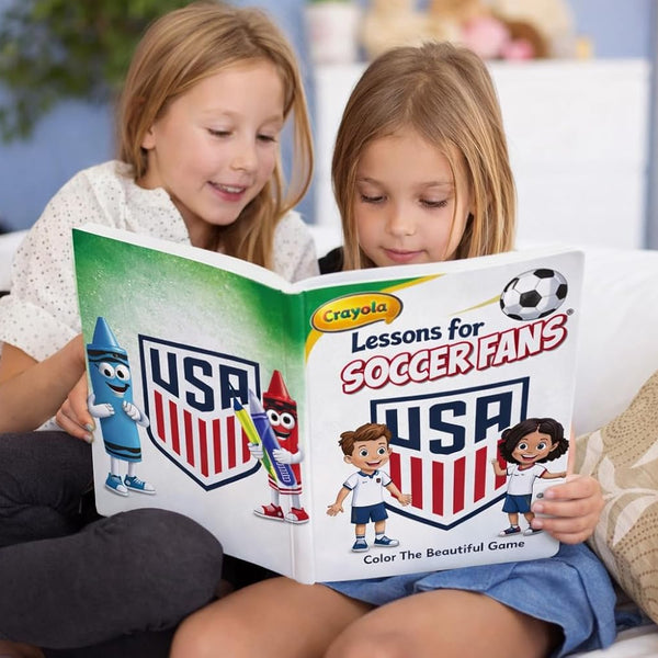 Crayola X US Soccer Federation Coloring Book - CRY001BK