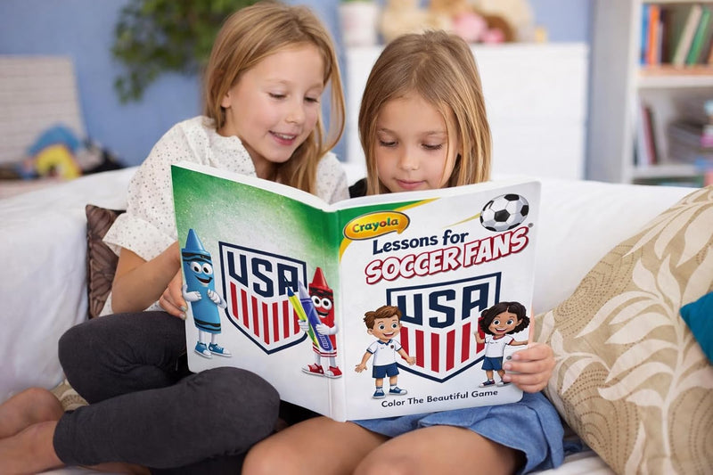 Crayola X US Soccer Federation Coloring Book - CRY001BK - image 2