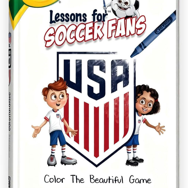 Crayola X US Soccer Federation Coloring Book - CRY001BK