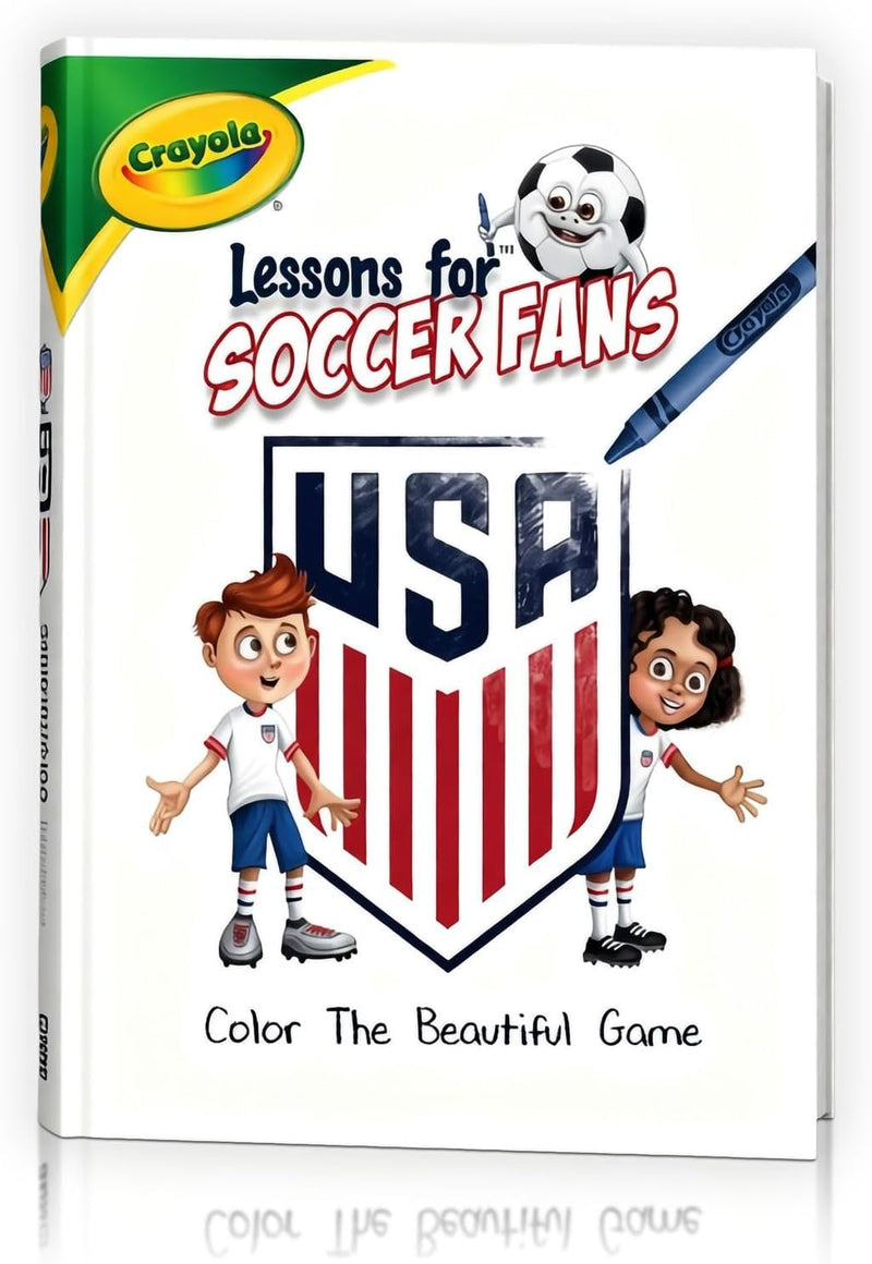 Crayola X US Soccer Federation Coloring Book - CRY001BK - image 1