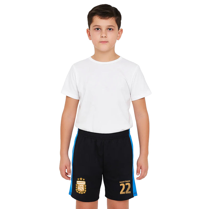 Argentina Lautaro Martinez Shorts - AFA014SH-2