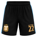 Argentina Lautaro Martinez Shorts - AFA014SH-2