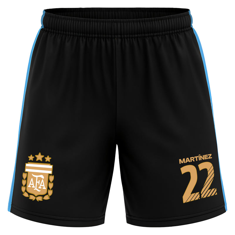 Argentina Lautaro Martinez Shorts - AFA014SH-2