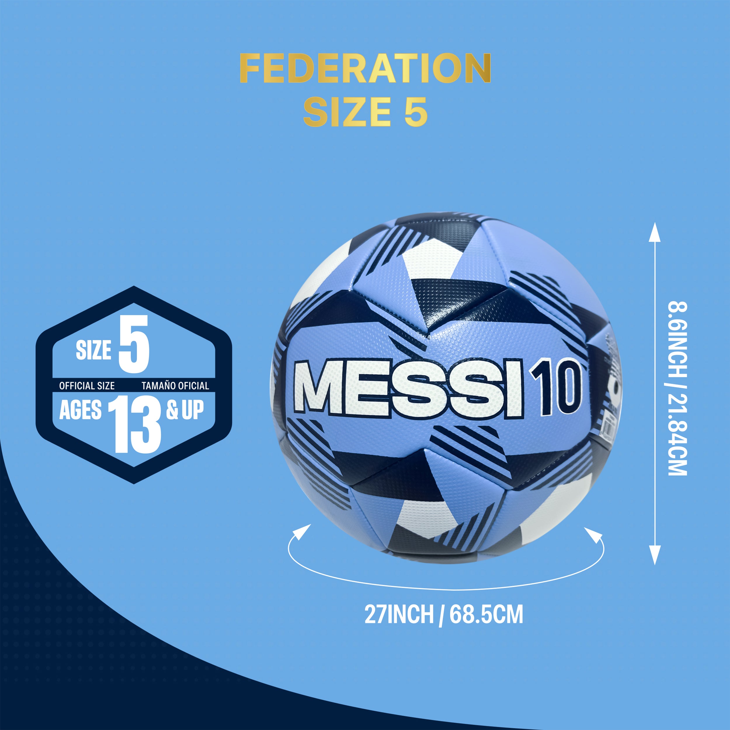 Argentina Soccer Ball Detail 1