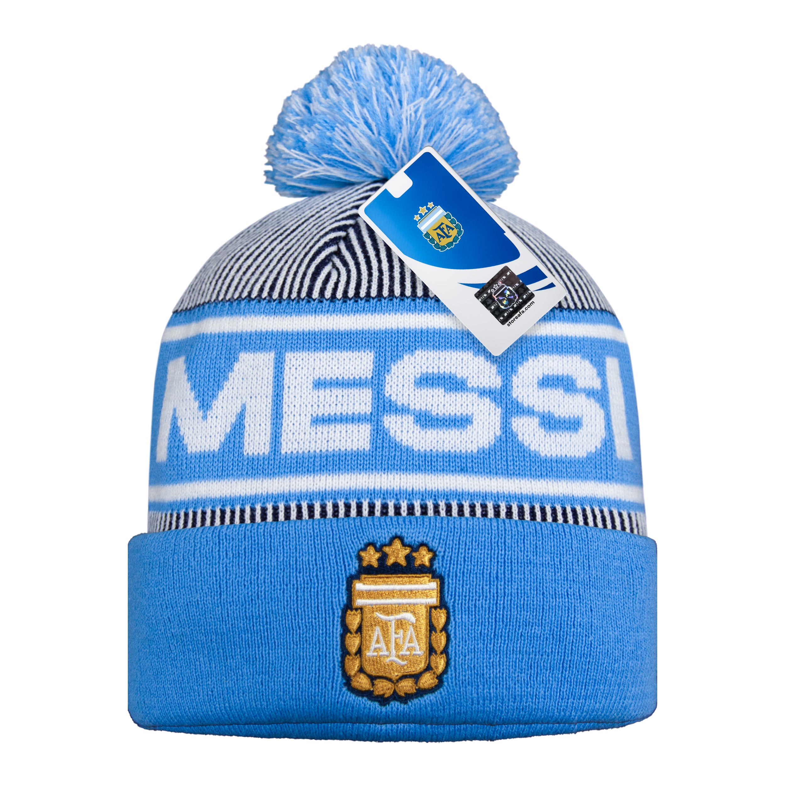 Argentina Fan Gear Bundle: Scarf & Beanie Set