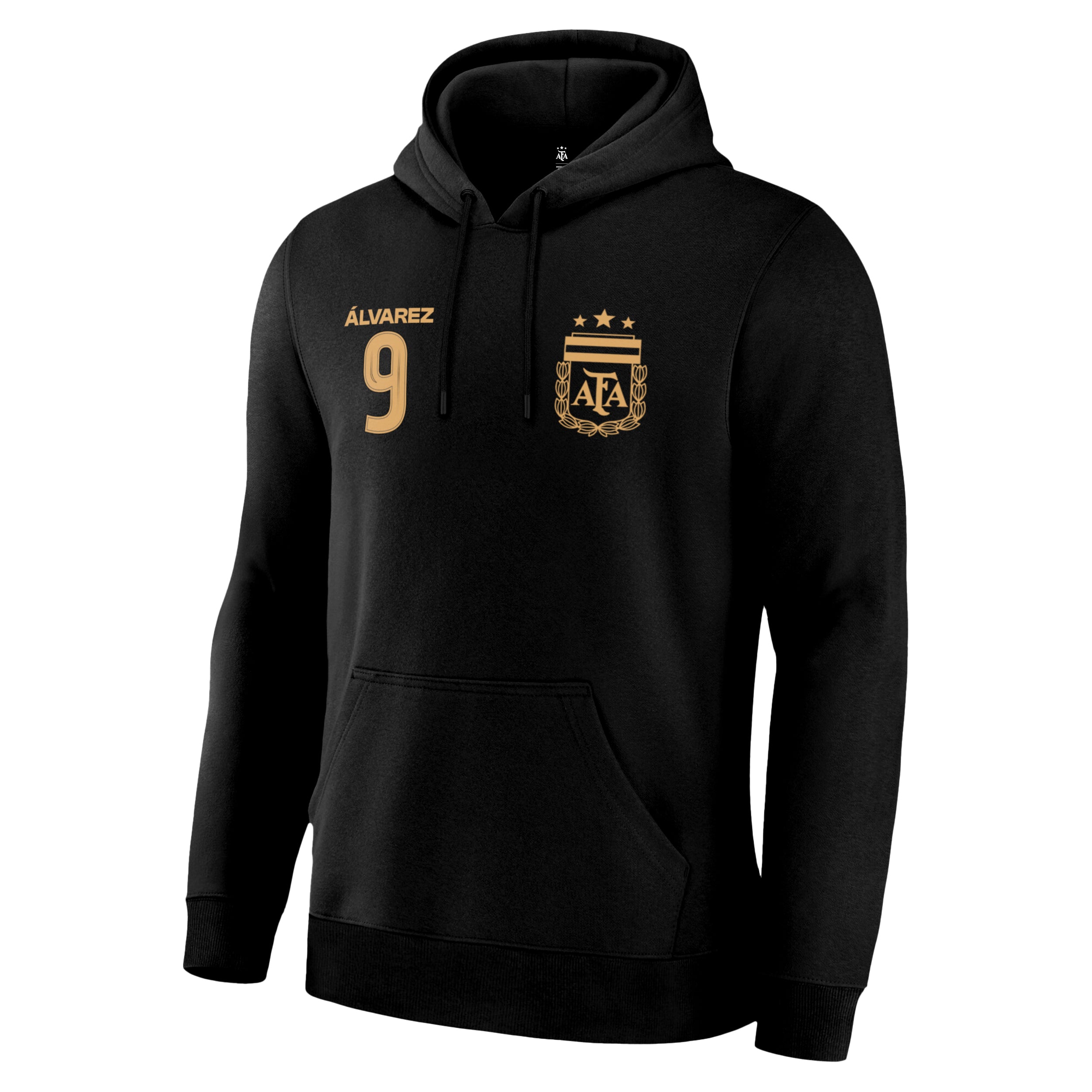 Alvarez Hoodie Front Black