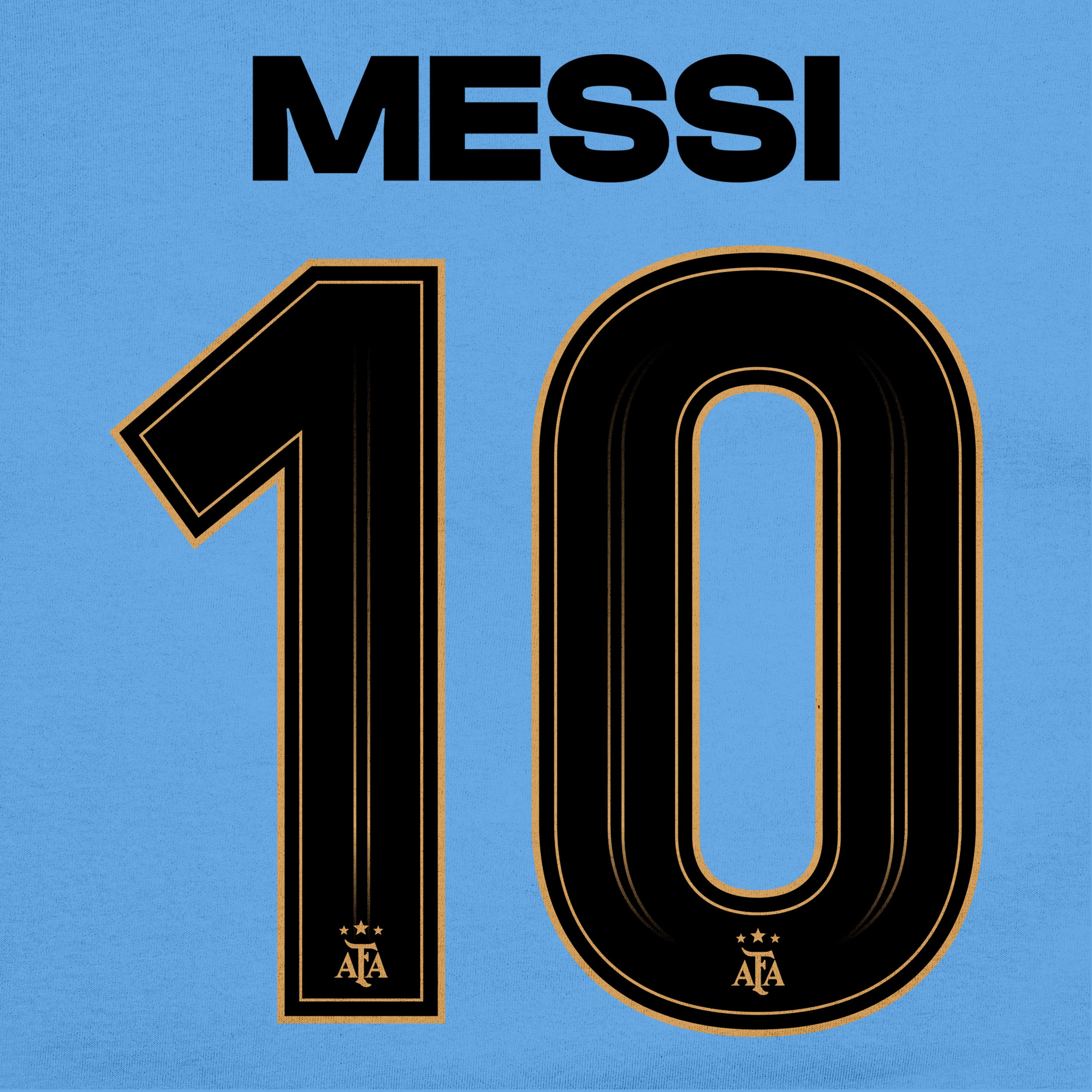Lionel Messi Light Blue Hoodie Detail 2 