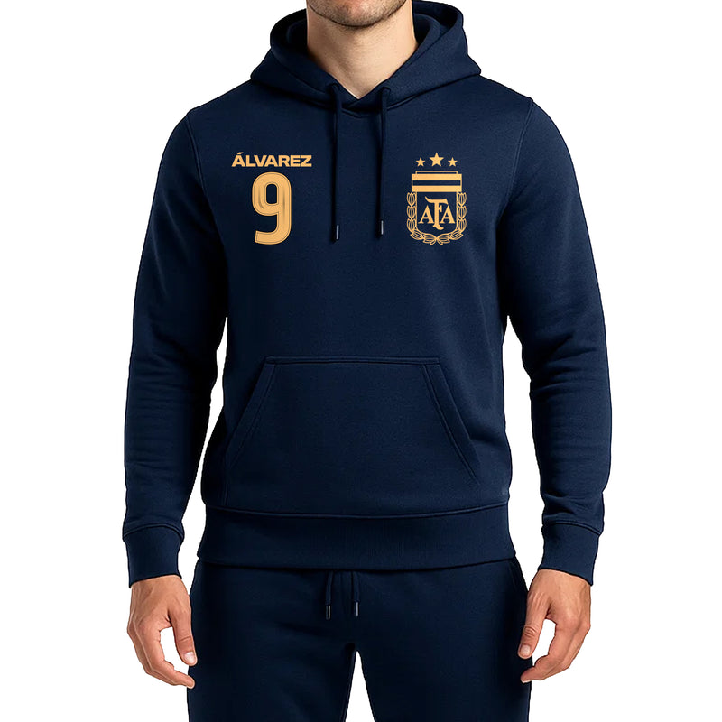 Argentina Julián Alvarez Pullover Hoodie - AFA117PH-JA