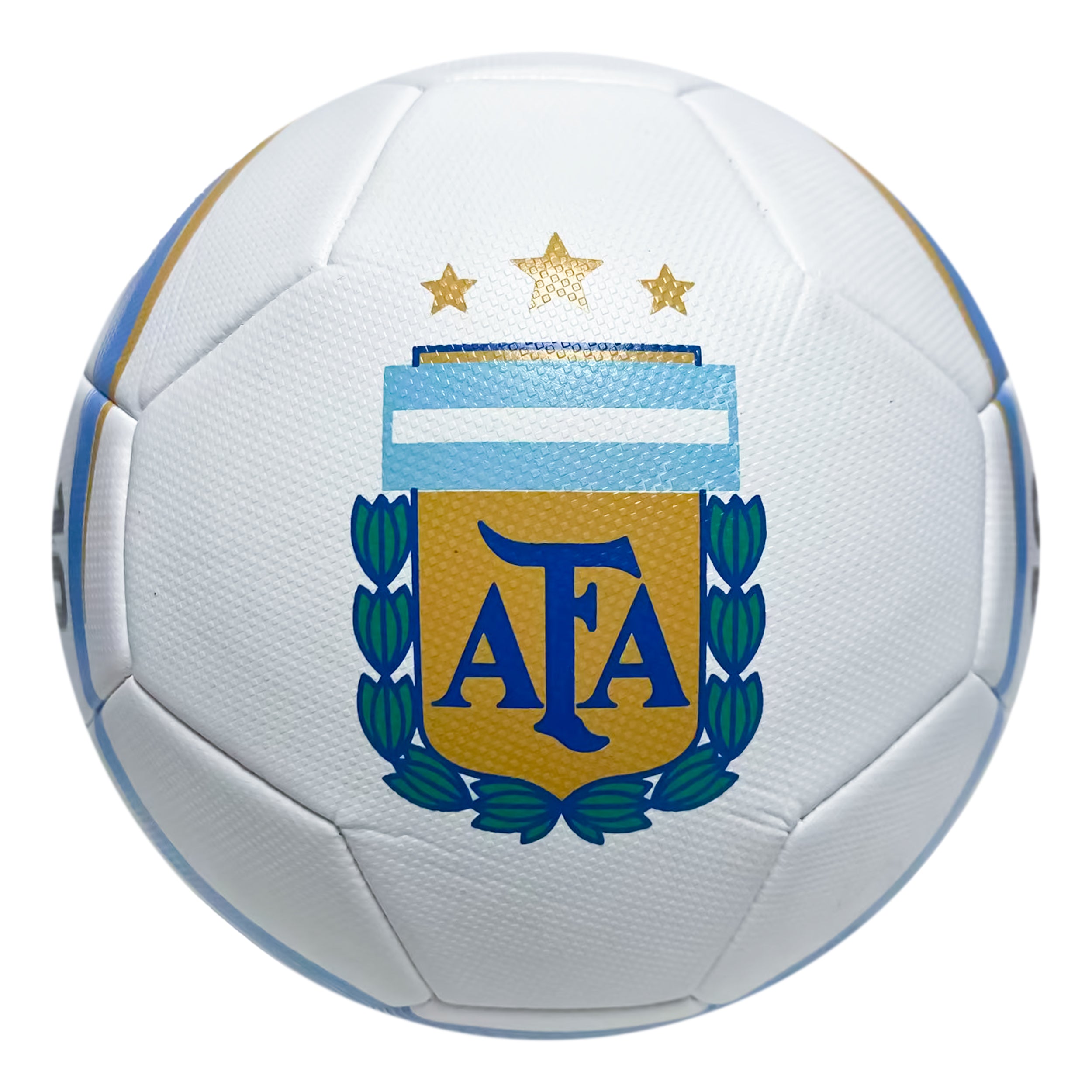 Argentina Soccer Ball White Side 2