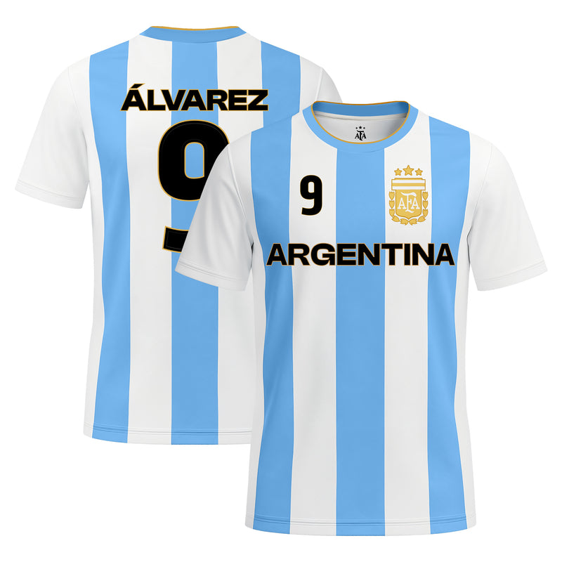Argentina Julian Alvarez Game Day Shirt - AFA336GD
