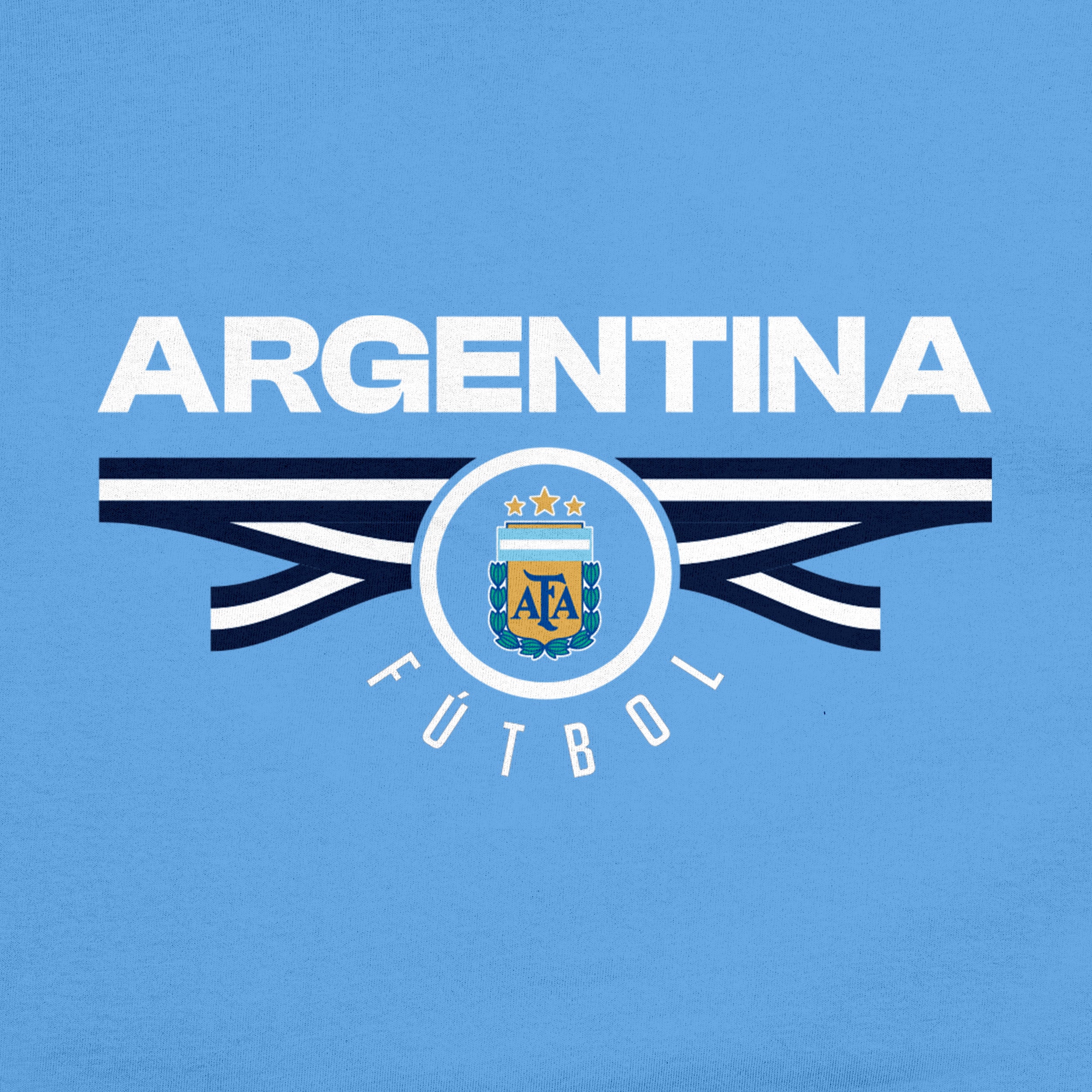 Argentina Light Blue T Shirt Detail 1