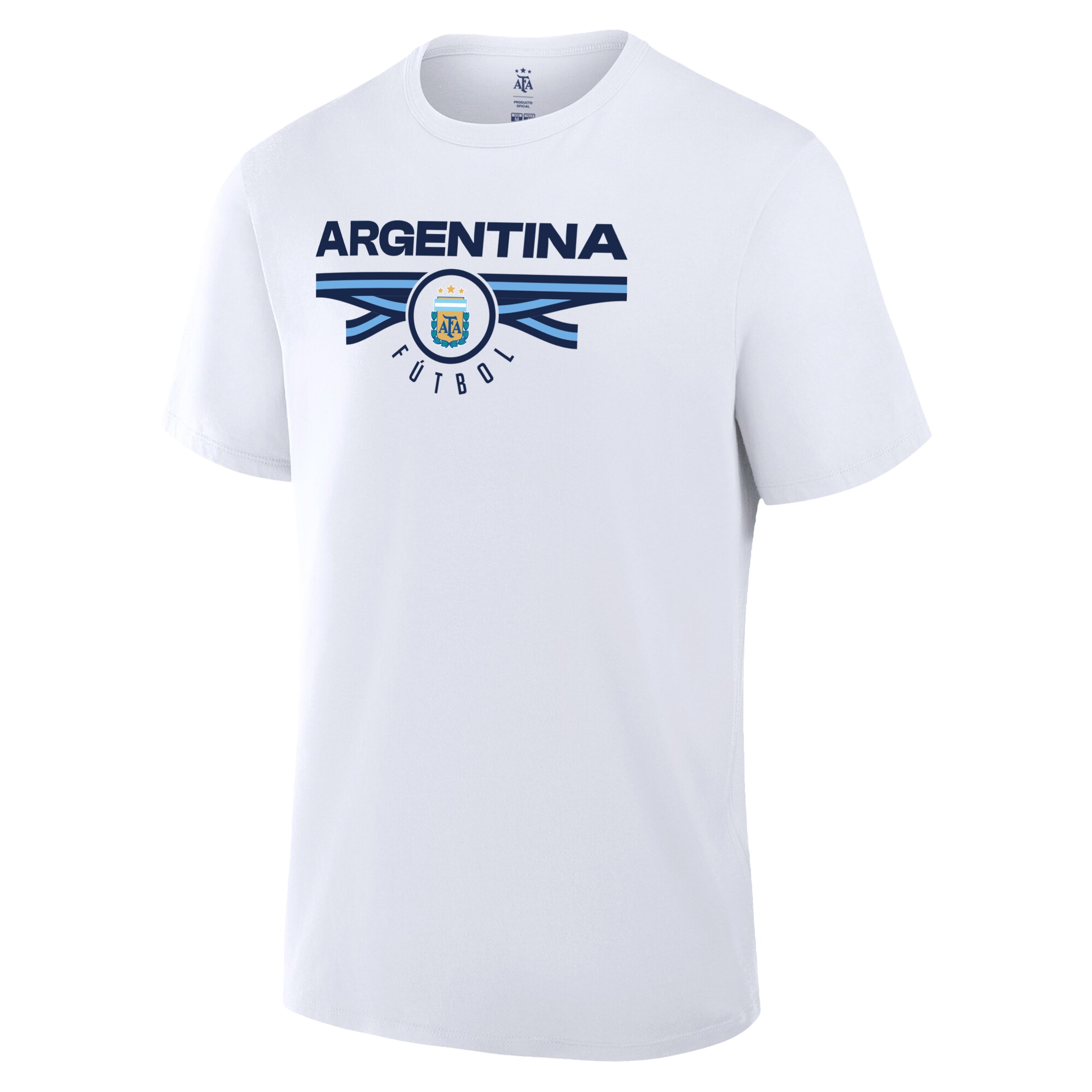 Argentina White T Shirt Front