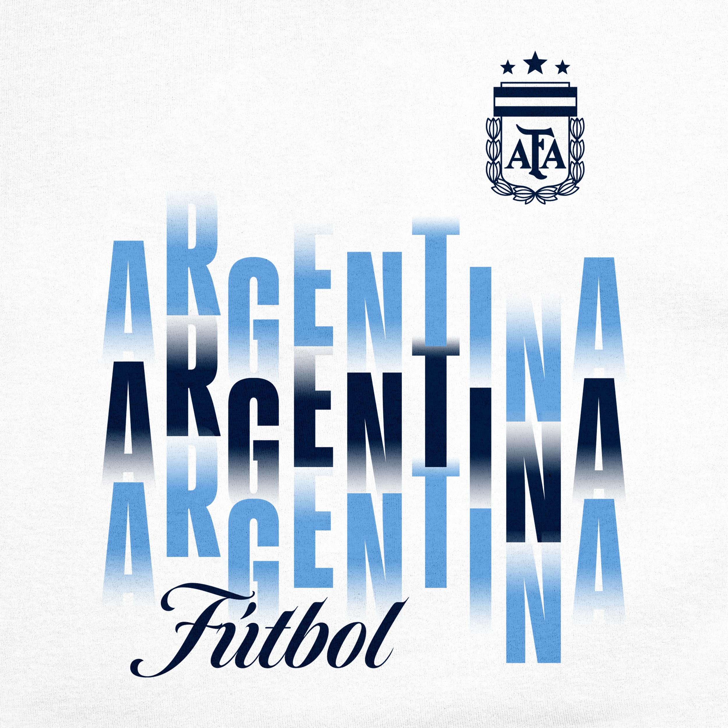Argentina White T Shirt Detail 1