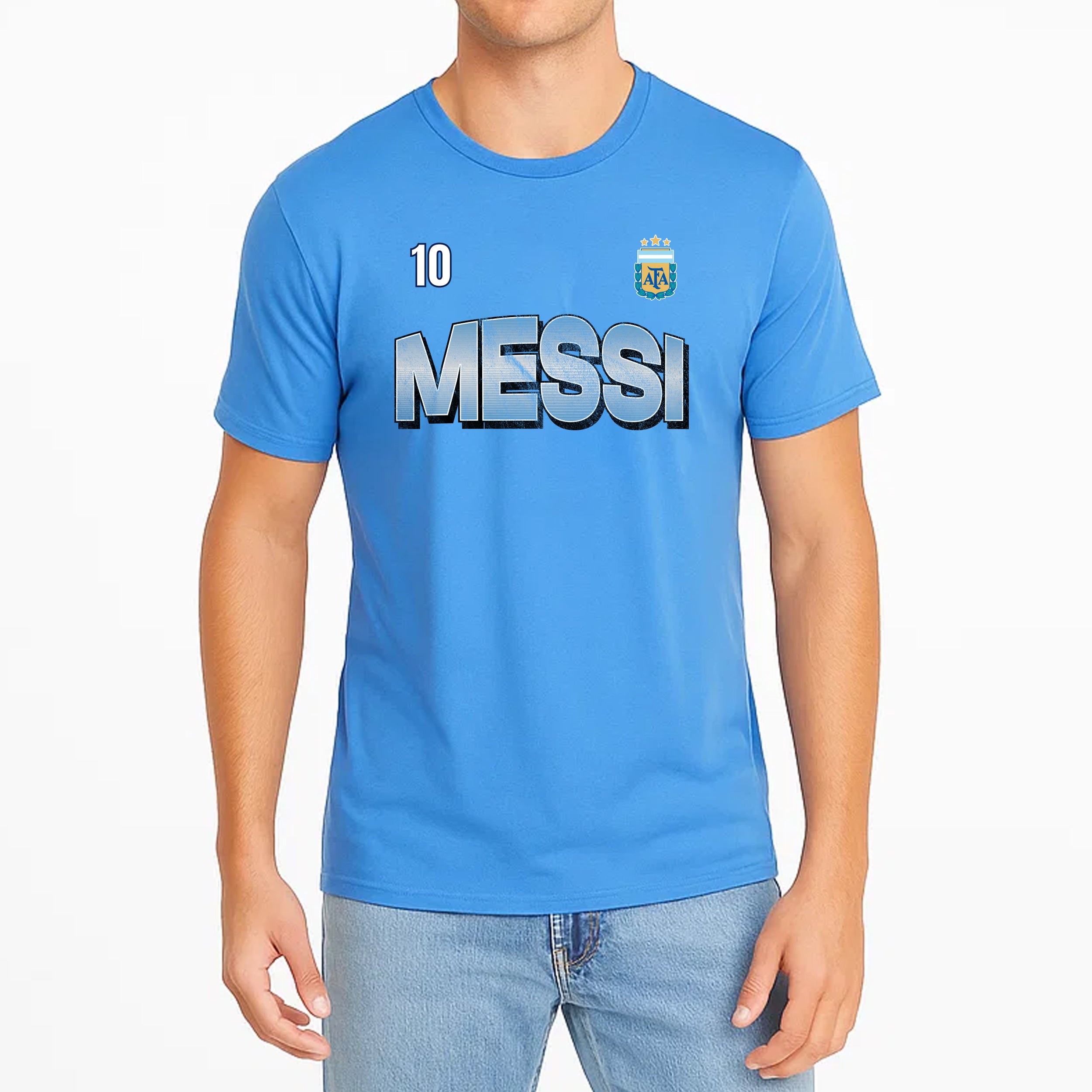 Argentina Light Blue T-shirt Model