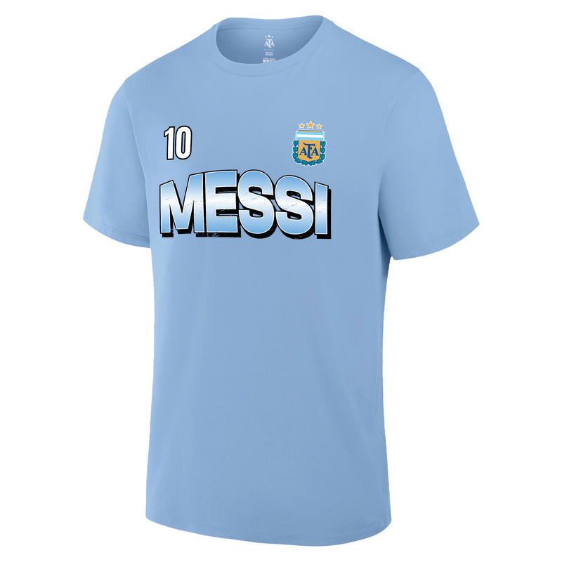 Argentina Lionel Messi Cotton T-Shirt - AFA697CT