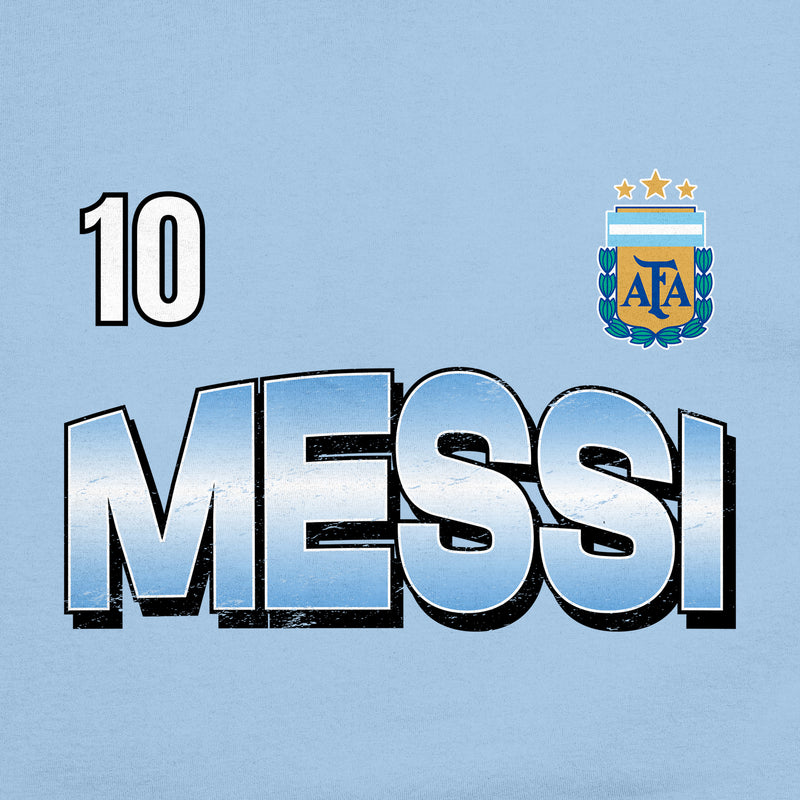 Argentina Lionel Messi Cotton T-Shirt - AFA697CT