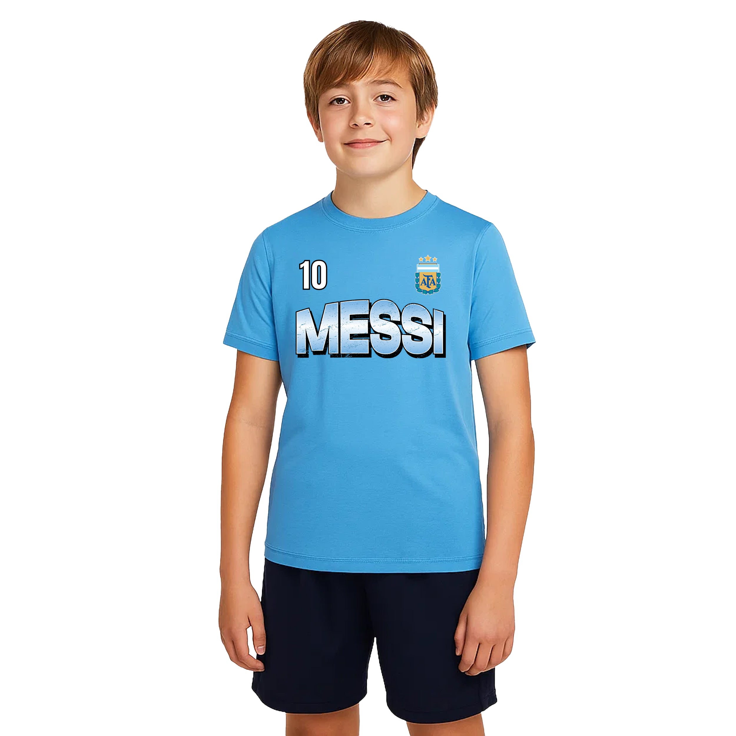 Argentina T-Shirt Light Blue Model