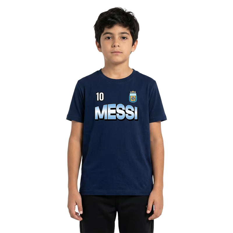 Argentina Lionel Messi Cotton T-Shirt - AFA697CT-LM-2