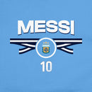 Argentina Lionel Messi Cotton T-Shirt - AFA698CT-LM