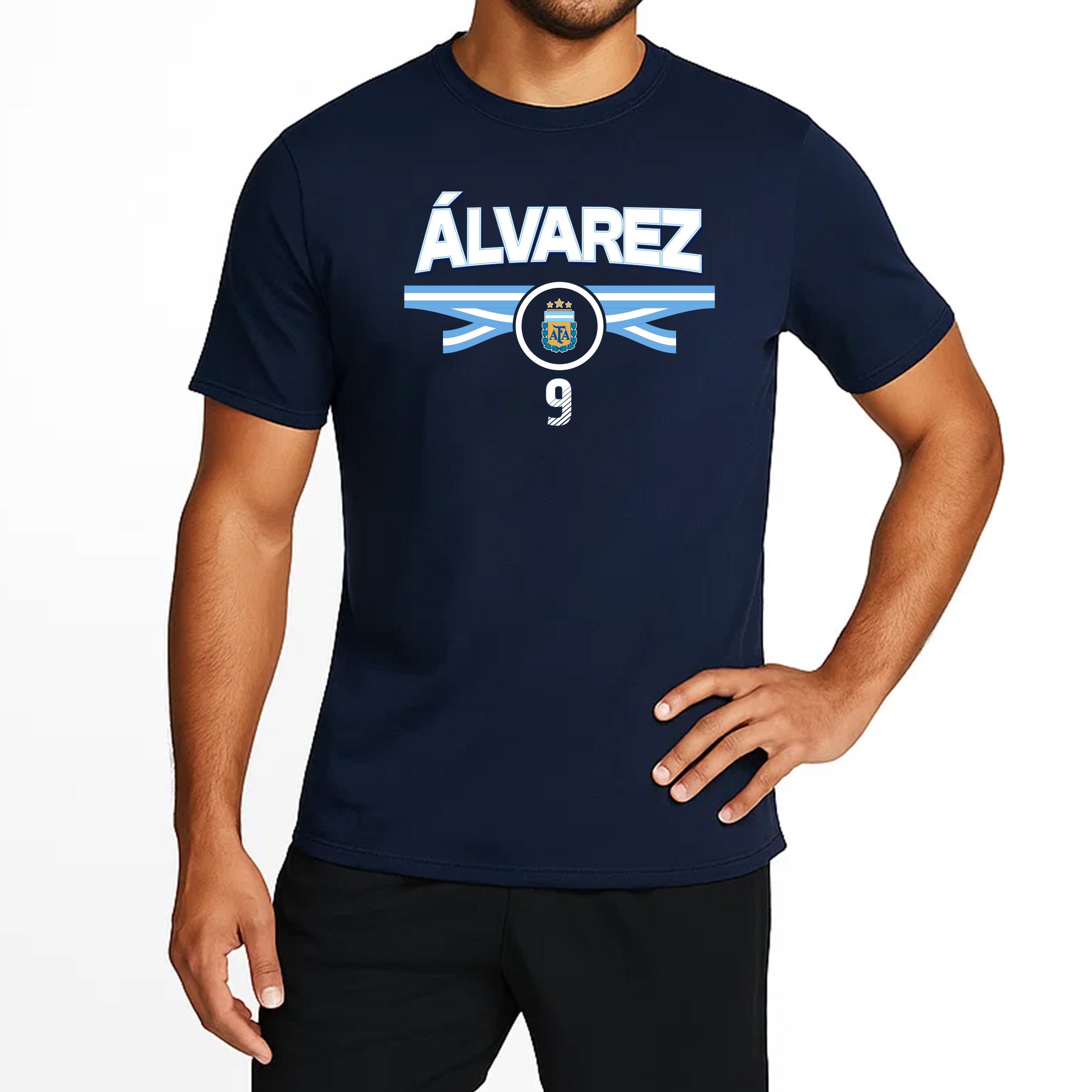 Argentina T-Shirt Navy Model