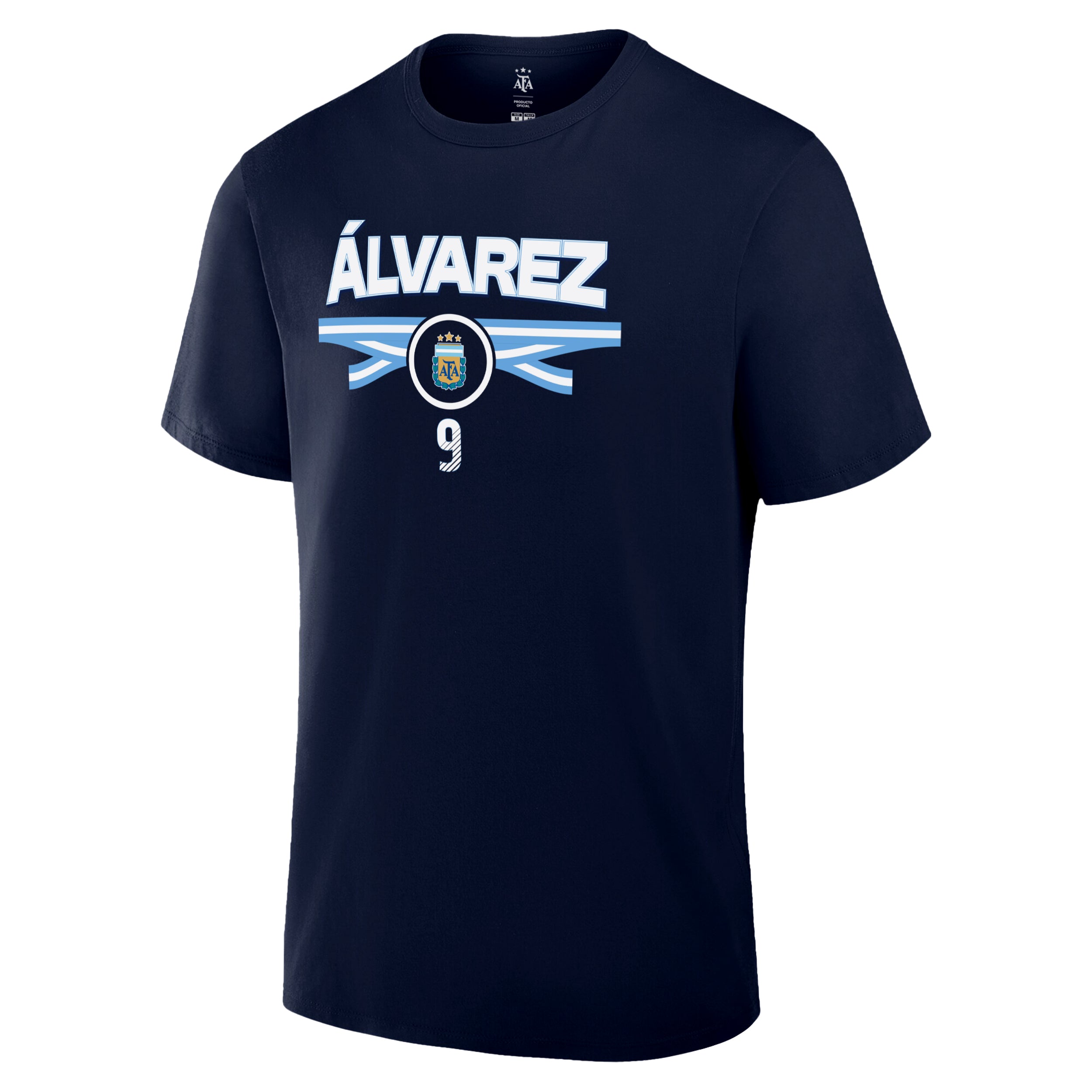 Argentina T-Shirt Navy Front