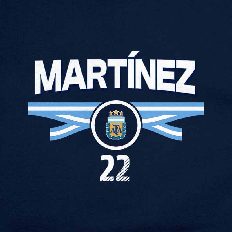 Argentina Lautaro Martínez Cotton T-Shirt - AFA698CT-LA
