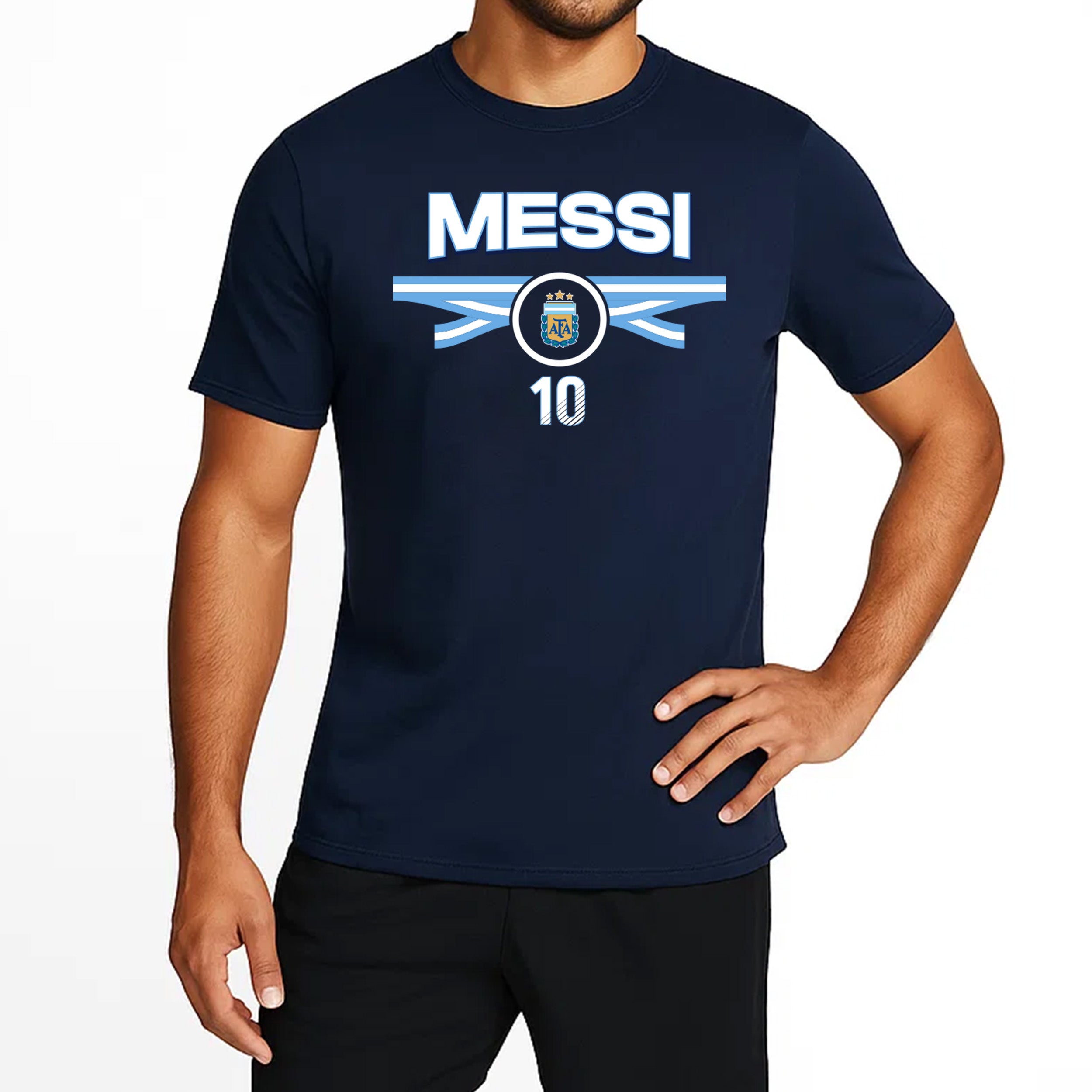 Argentina T-Shirt Navy Model