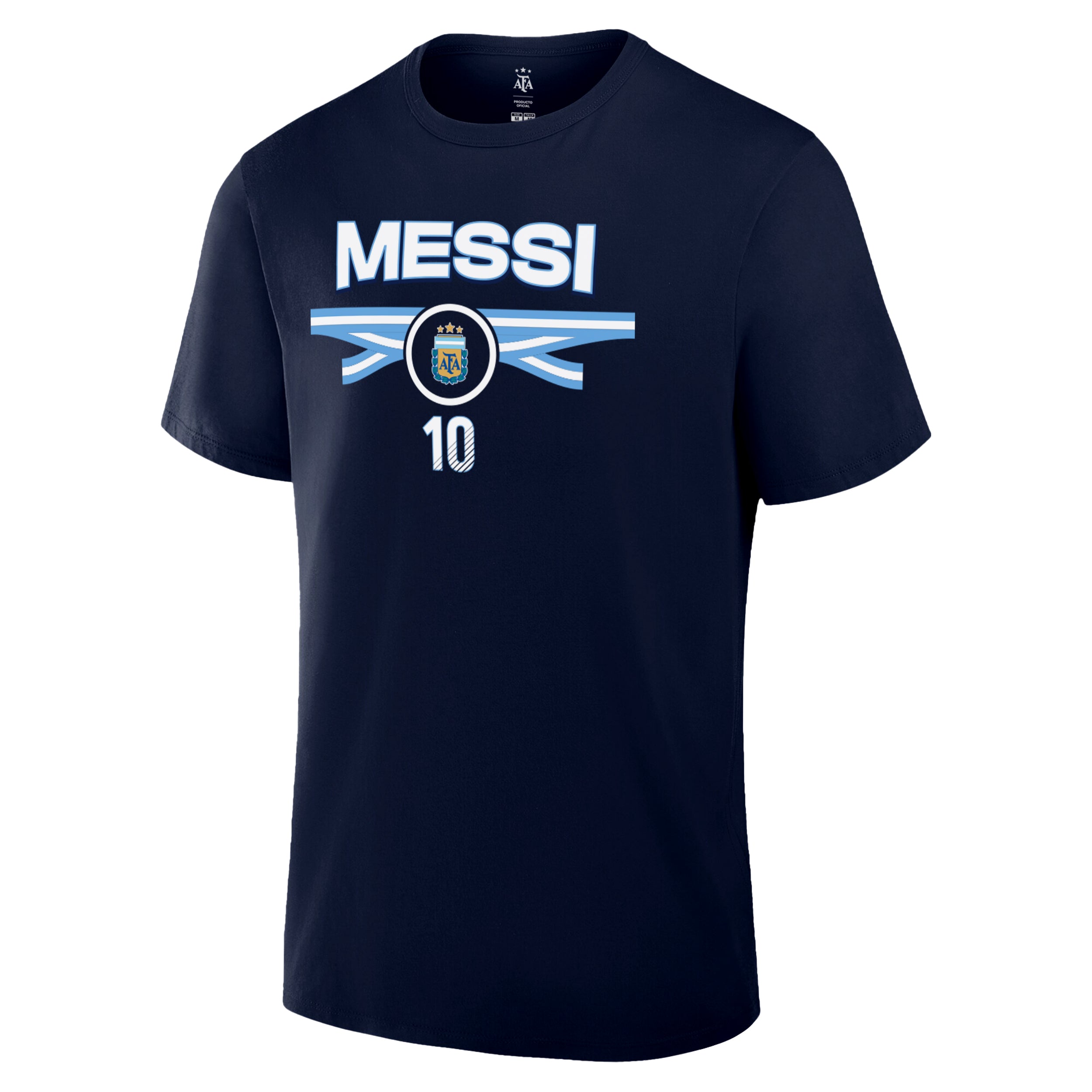 Argentina T-Shirt Navy Front