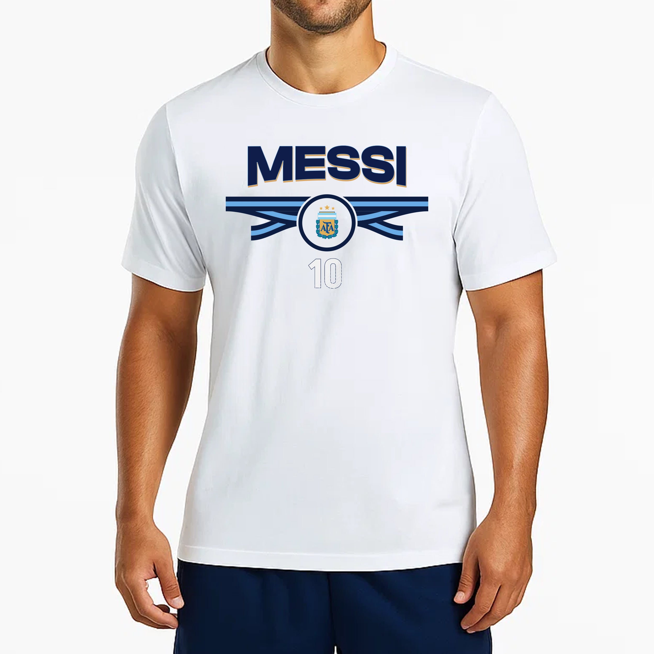 Argentina T-Shirt White Model