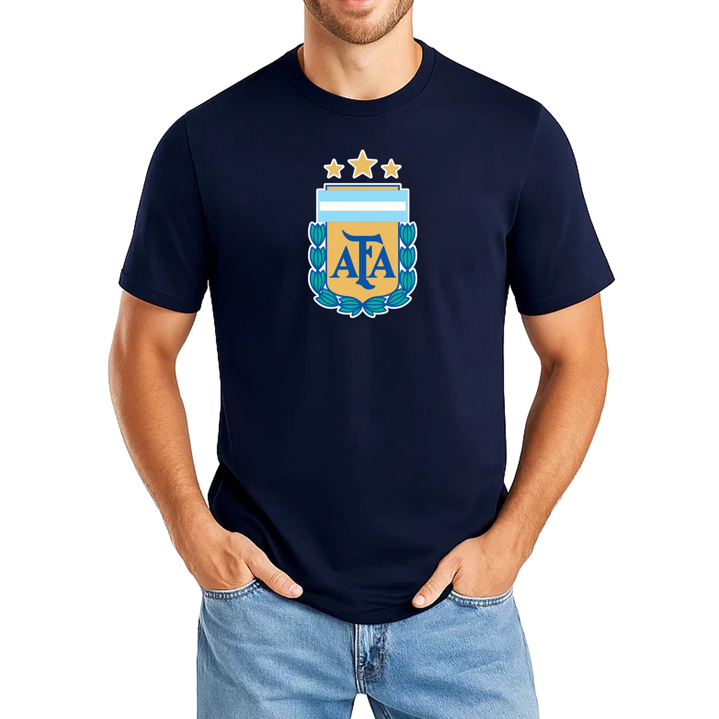 Argentina T-Shirt Navy Model