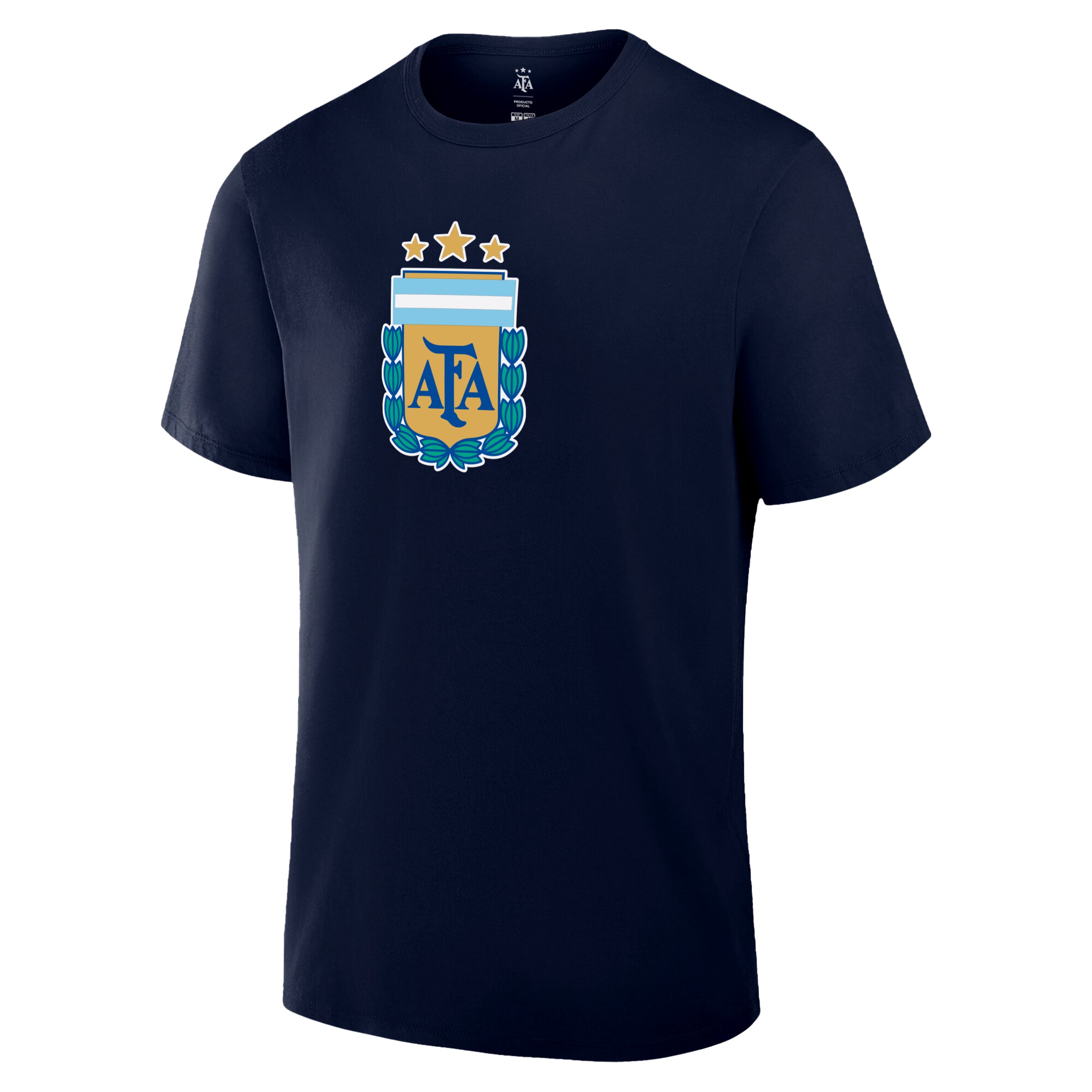 Argentina T-Shirt Navy Front