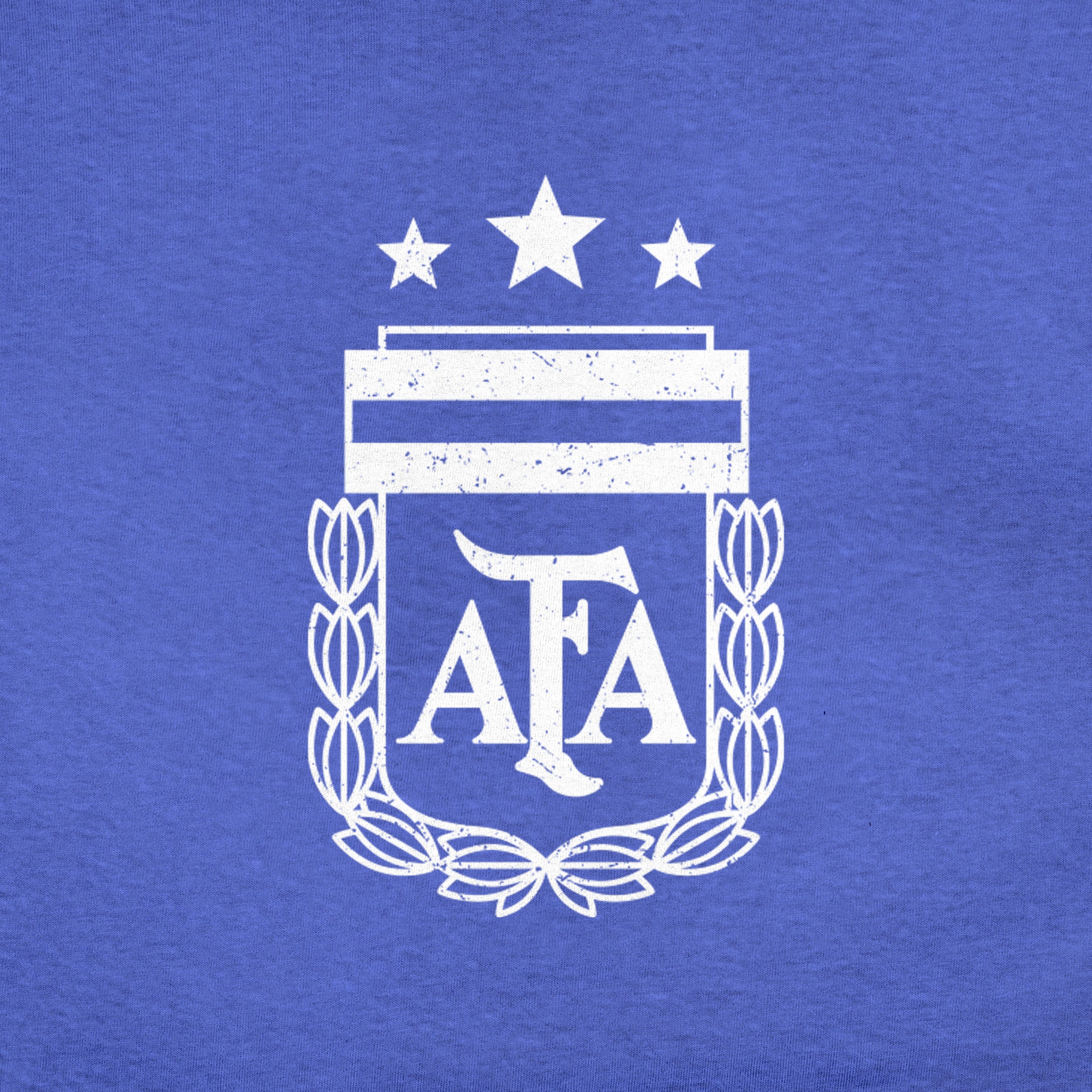 Argentina Heather Blue T-shirt Detail 1
