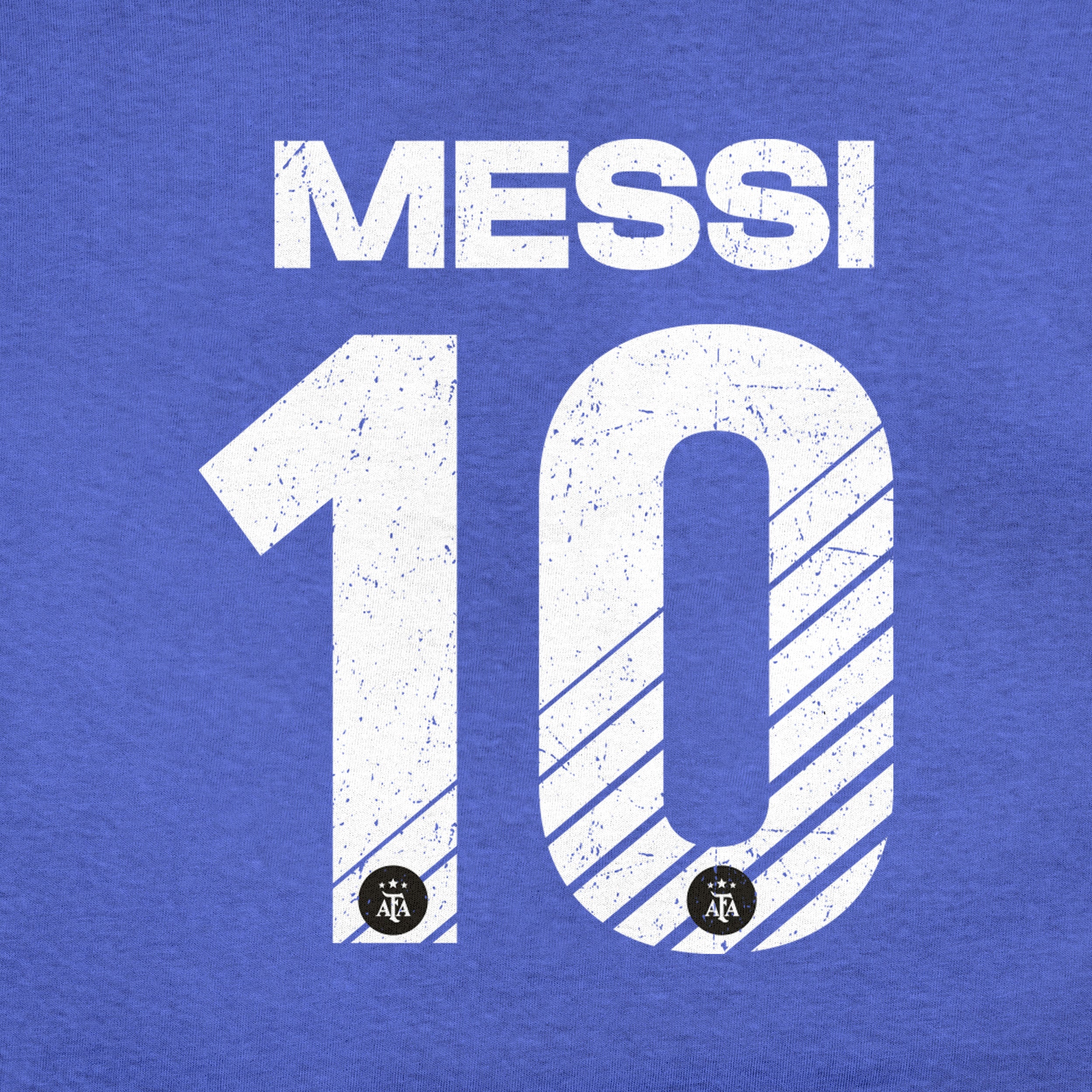 Argentina Heather Blue T-shirt Detail 2