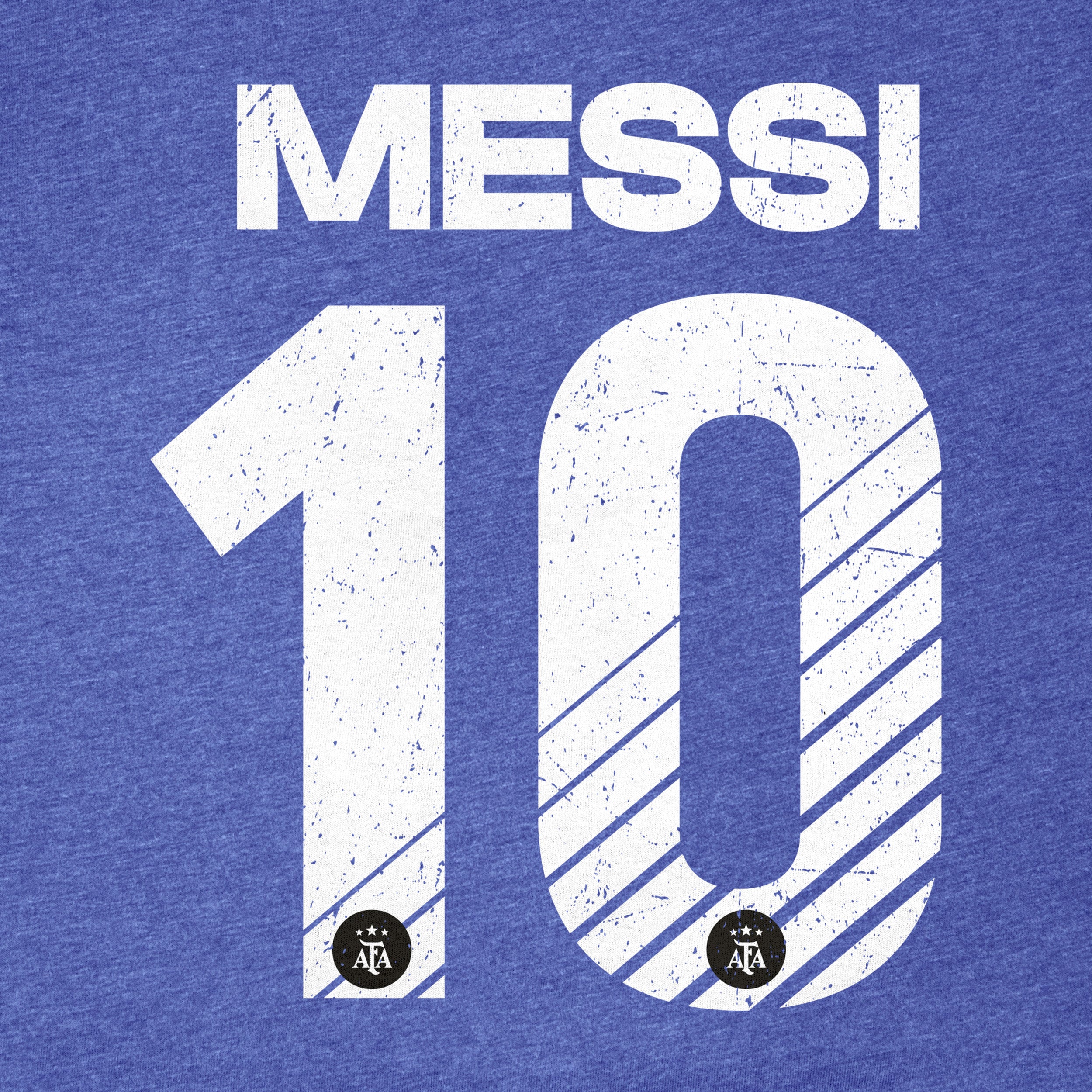 Messi Blue T-Shirt Detail 3