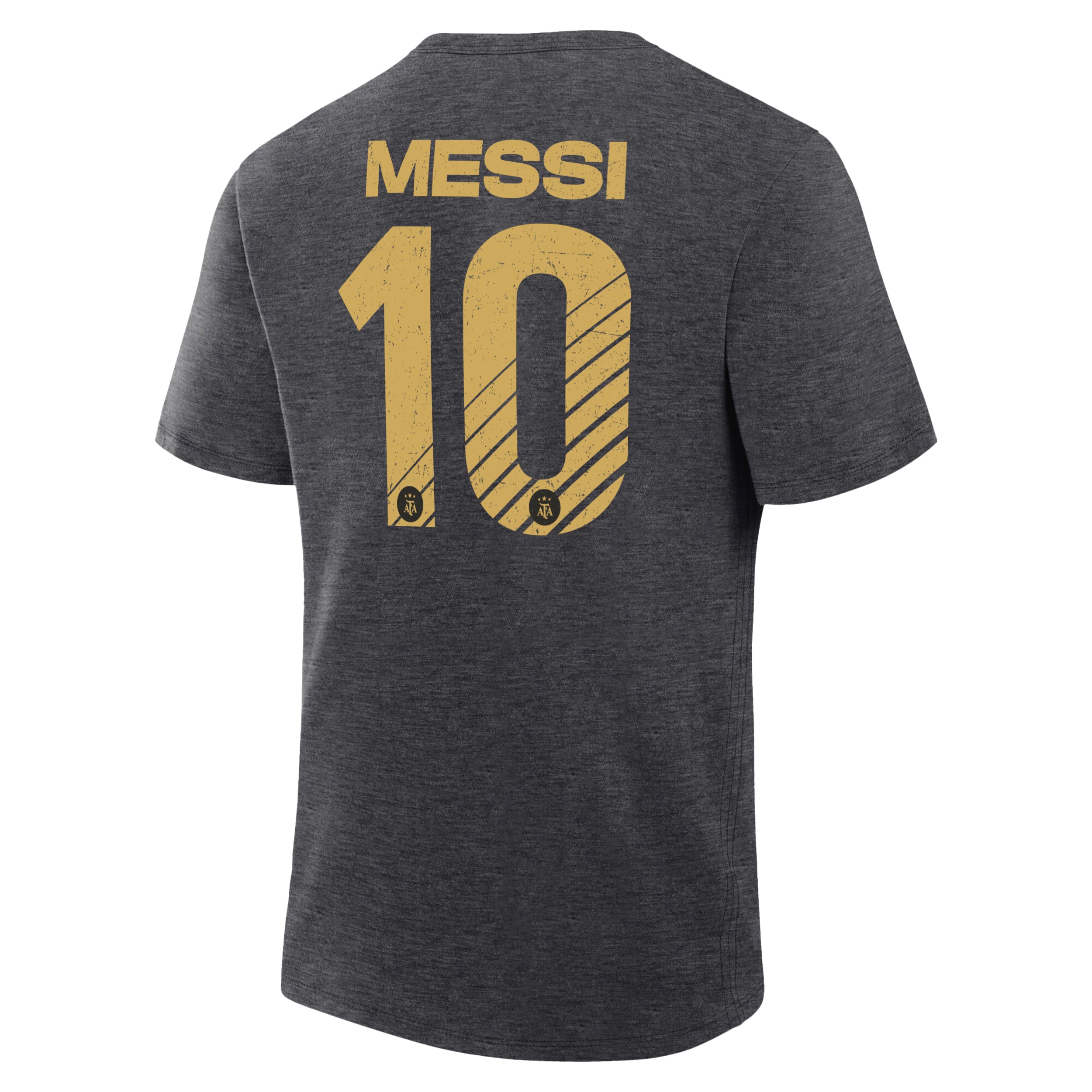 Argentina Heather Charcoal T-shirt Back
