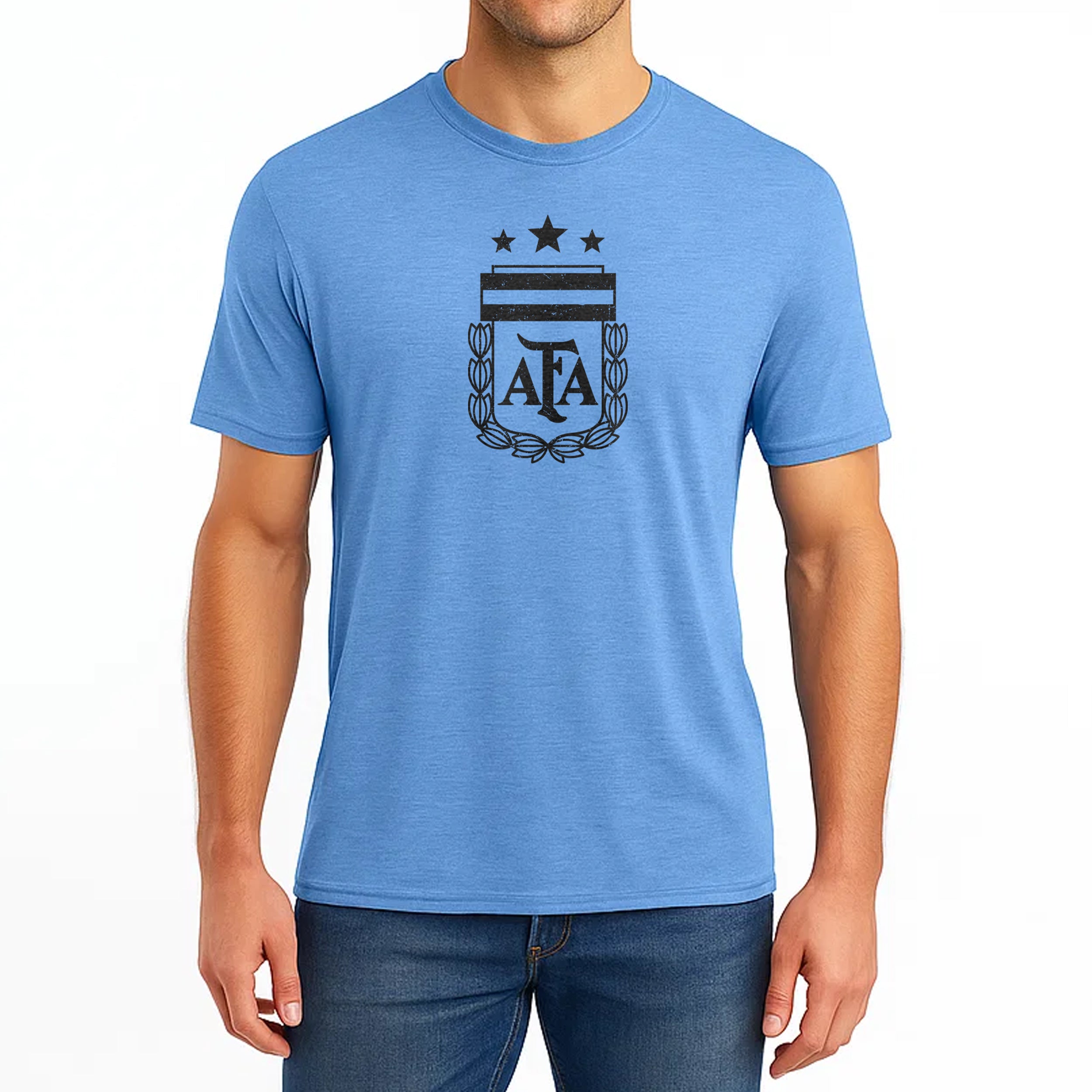 Argentina Light Blue T-shirt Model