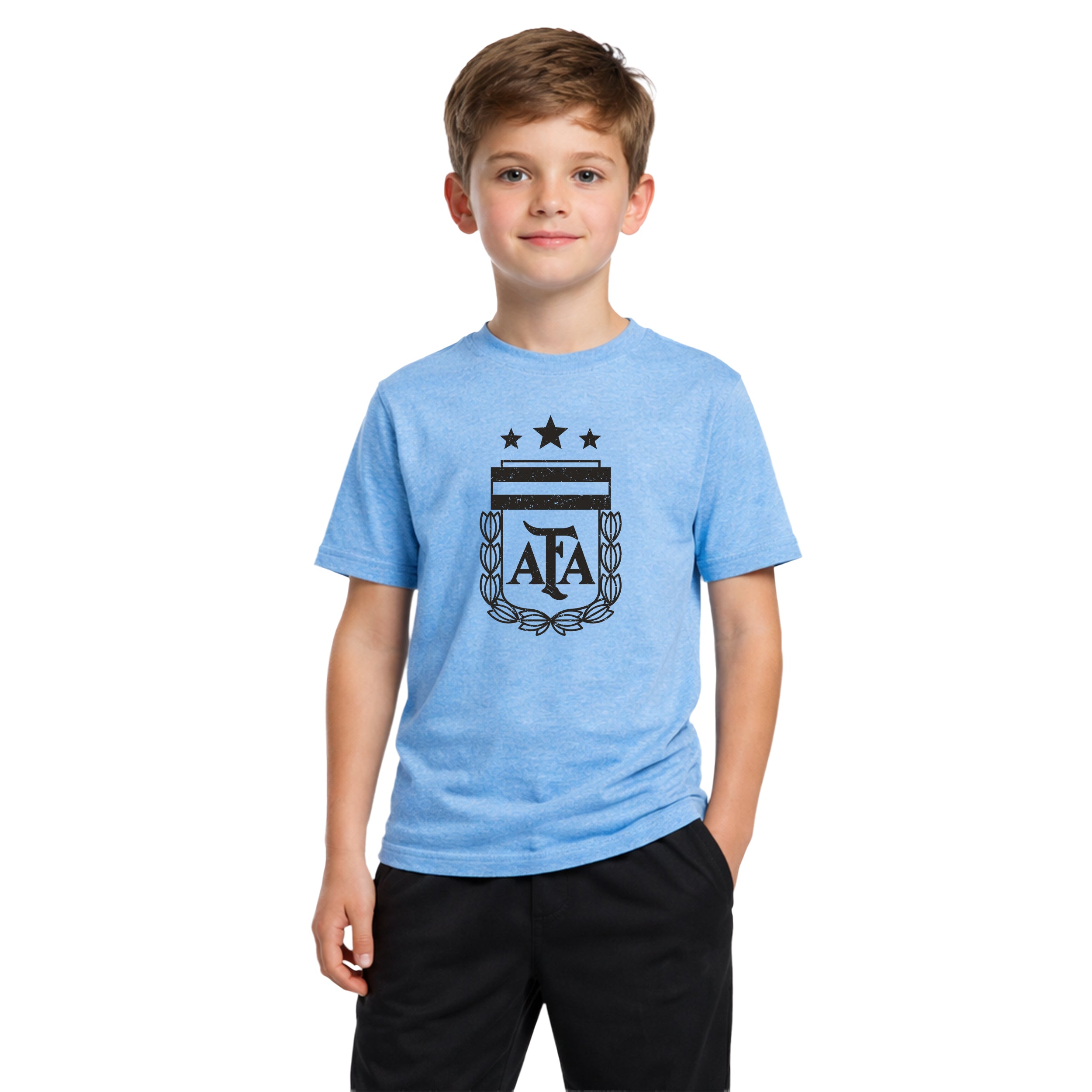 Messi Light Blue T-shirt Model 