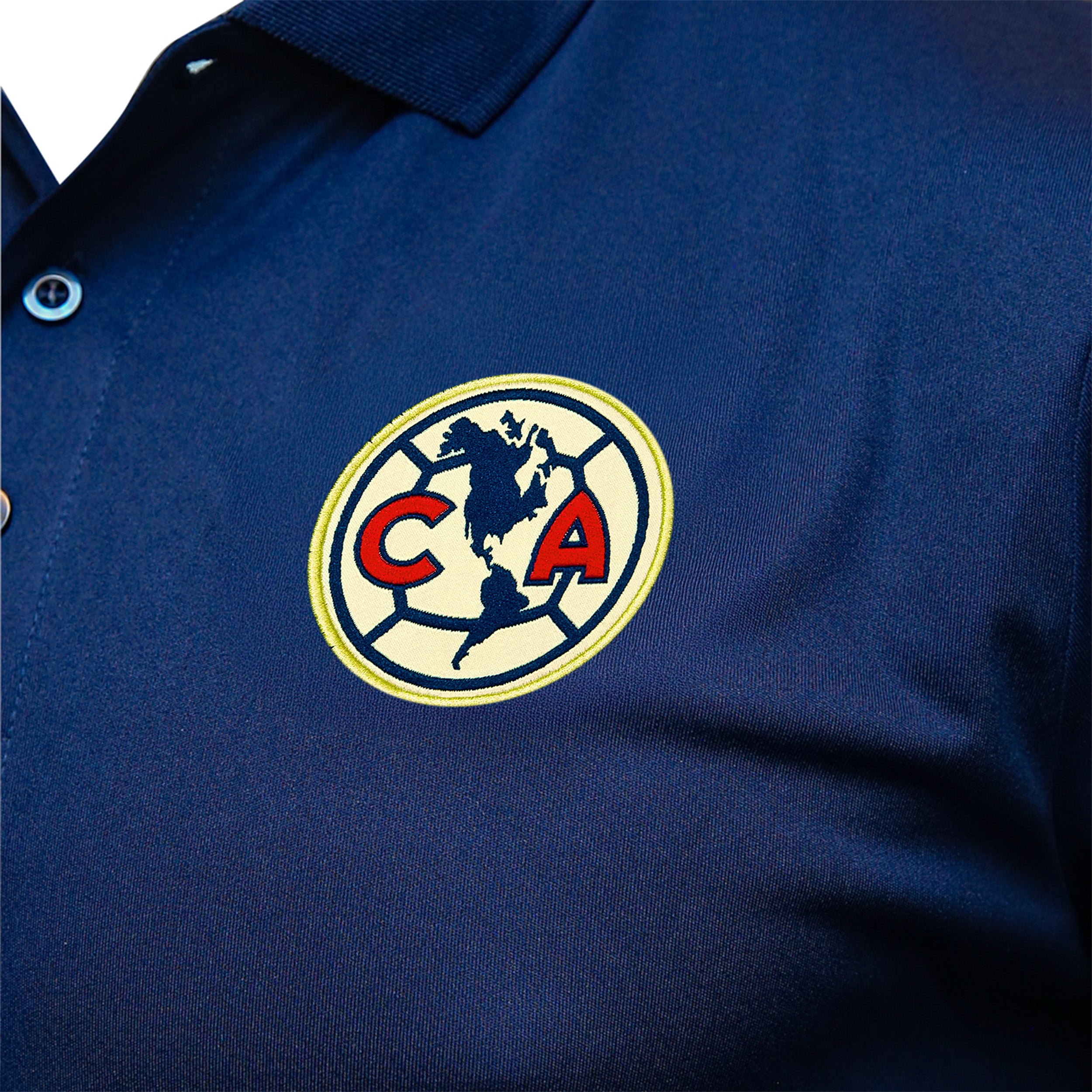 Club America Polo Detail 1
