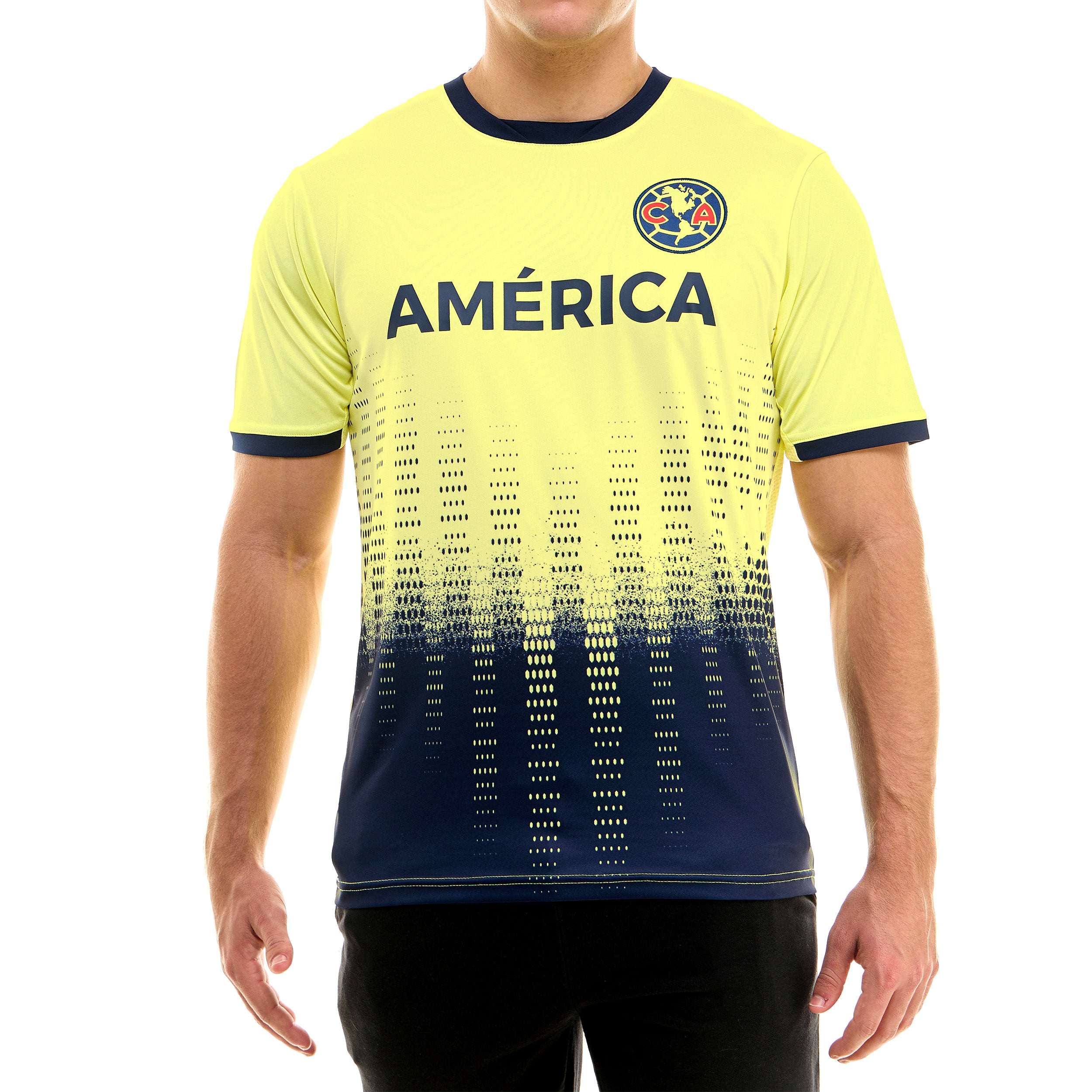 Club America Jersey Yellow Front