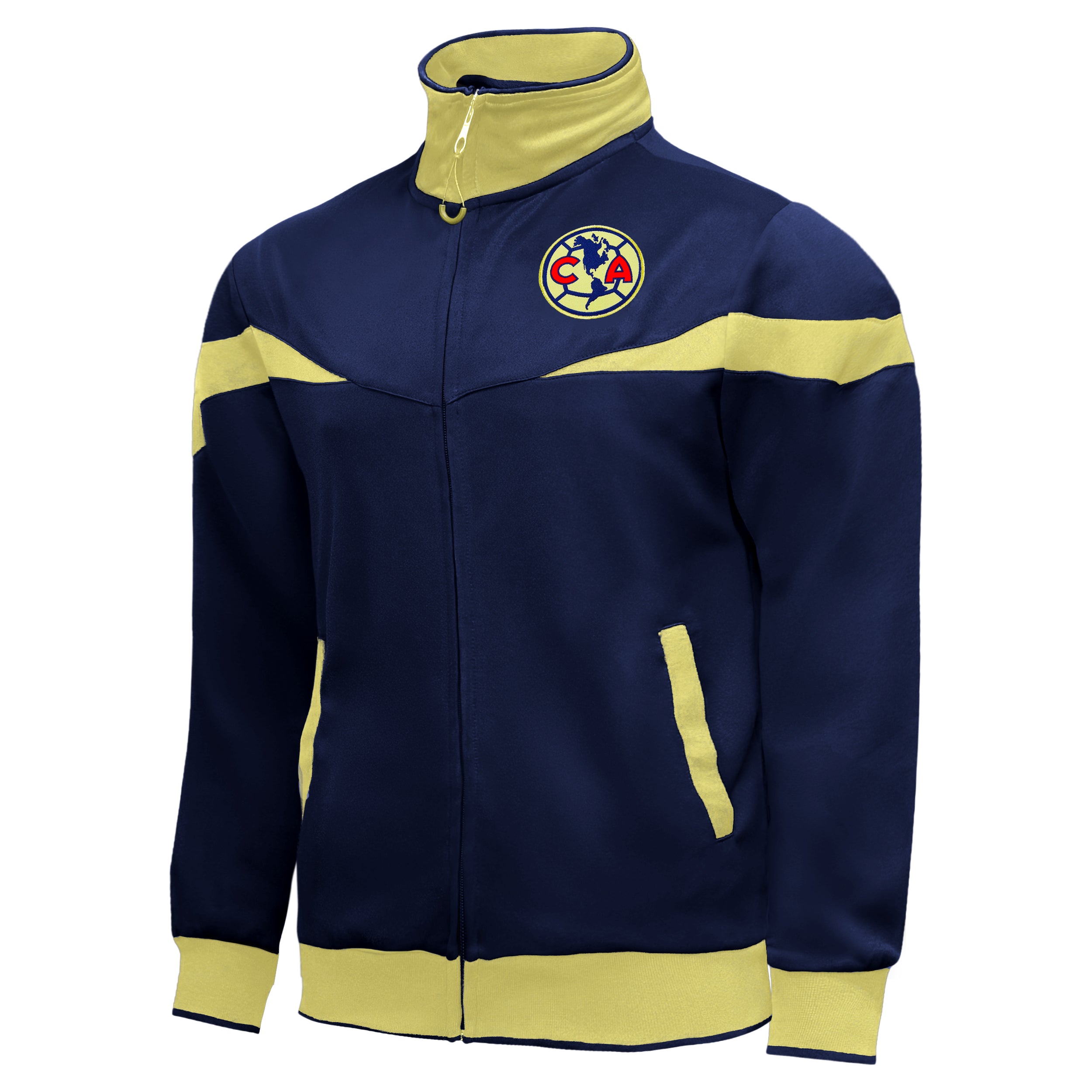 Club America Yellow Track Jacket Front