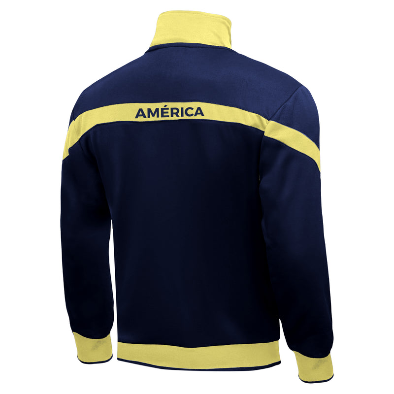 Club America Yellow Track Jacket Back