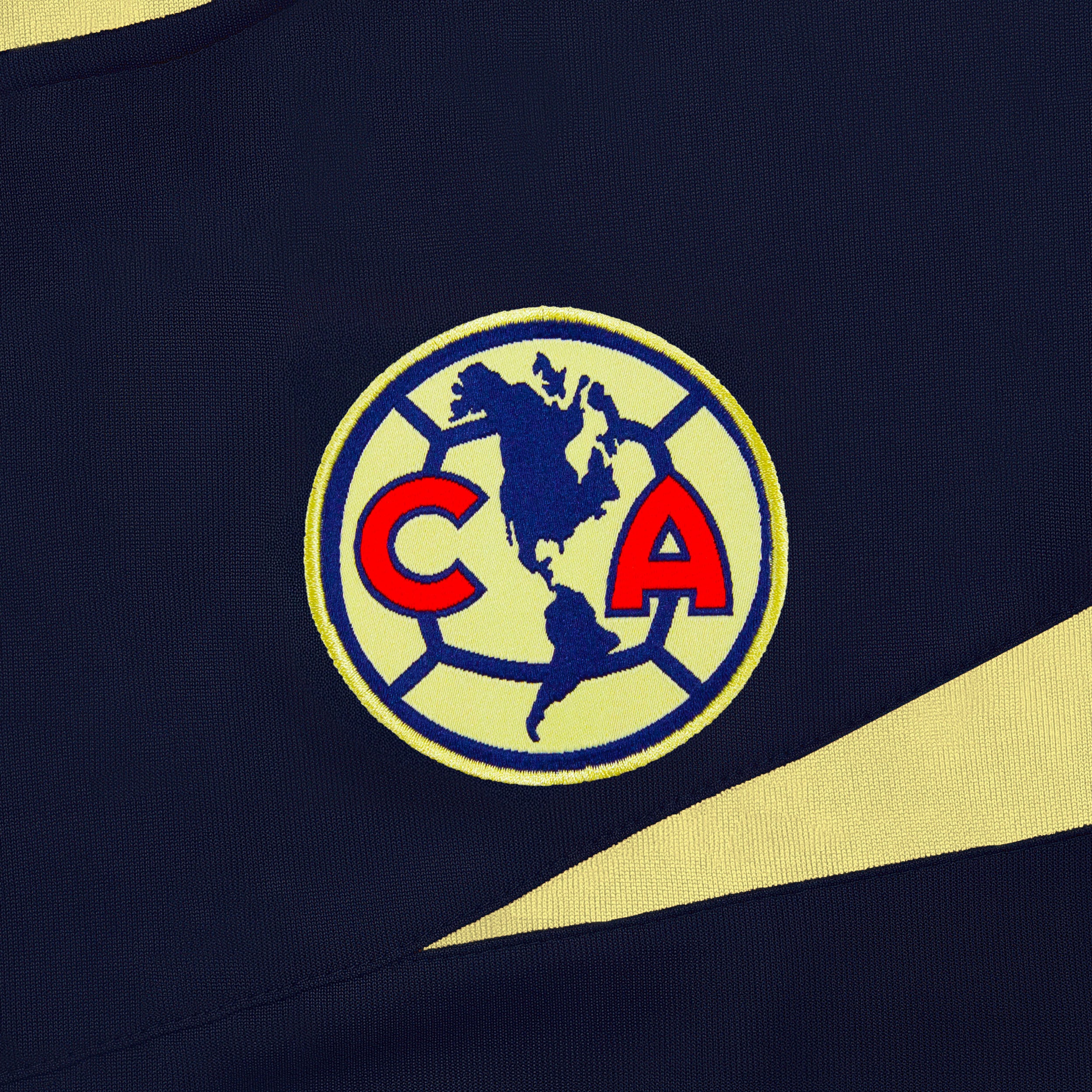 Club America Yellow Track Jacket Detail 1
