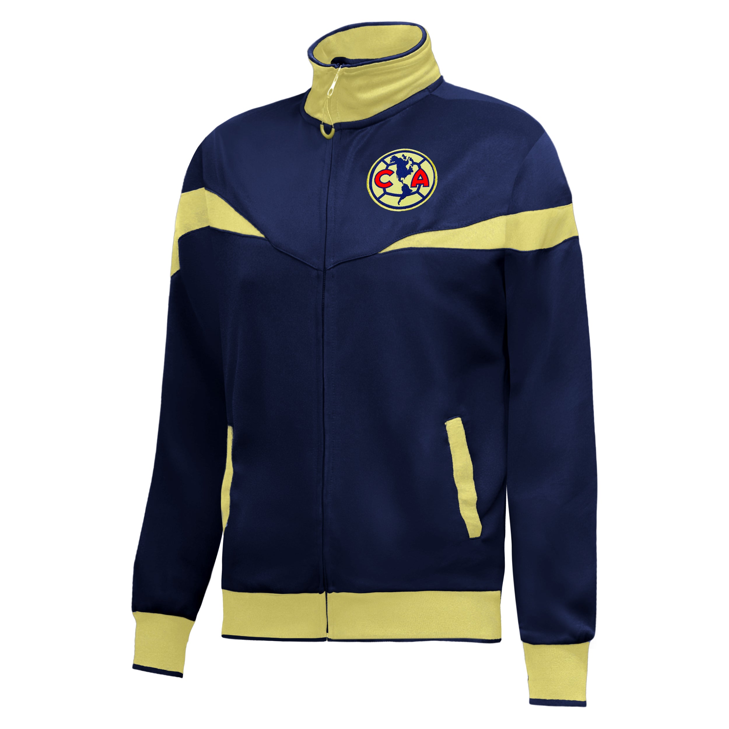 Club America Yellow Track Jacket Front