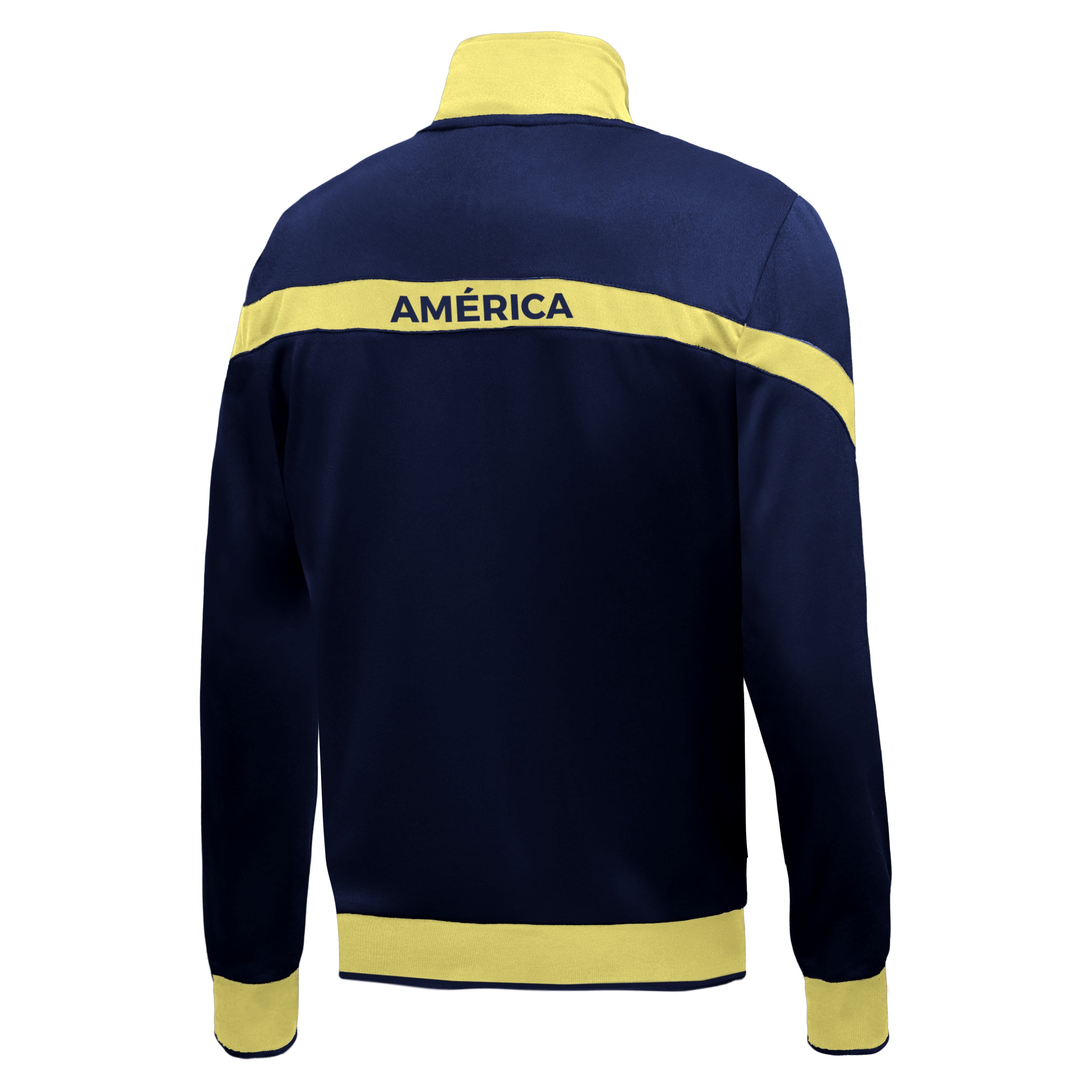 Club America Yellow Track Jacket Back