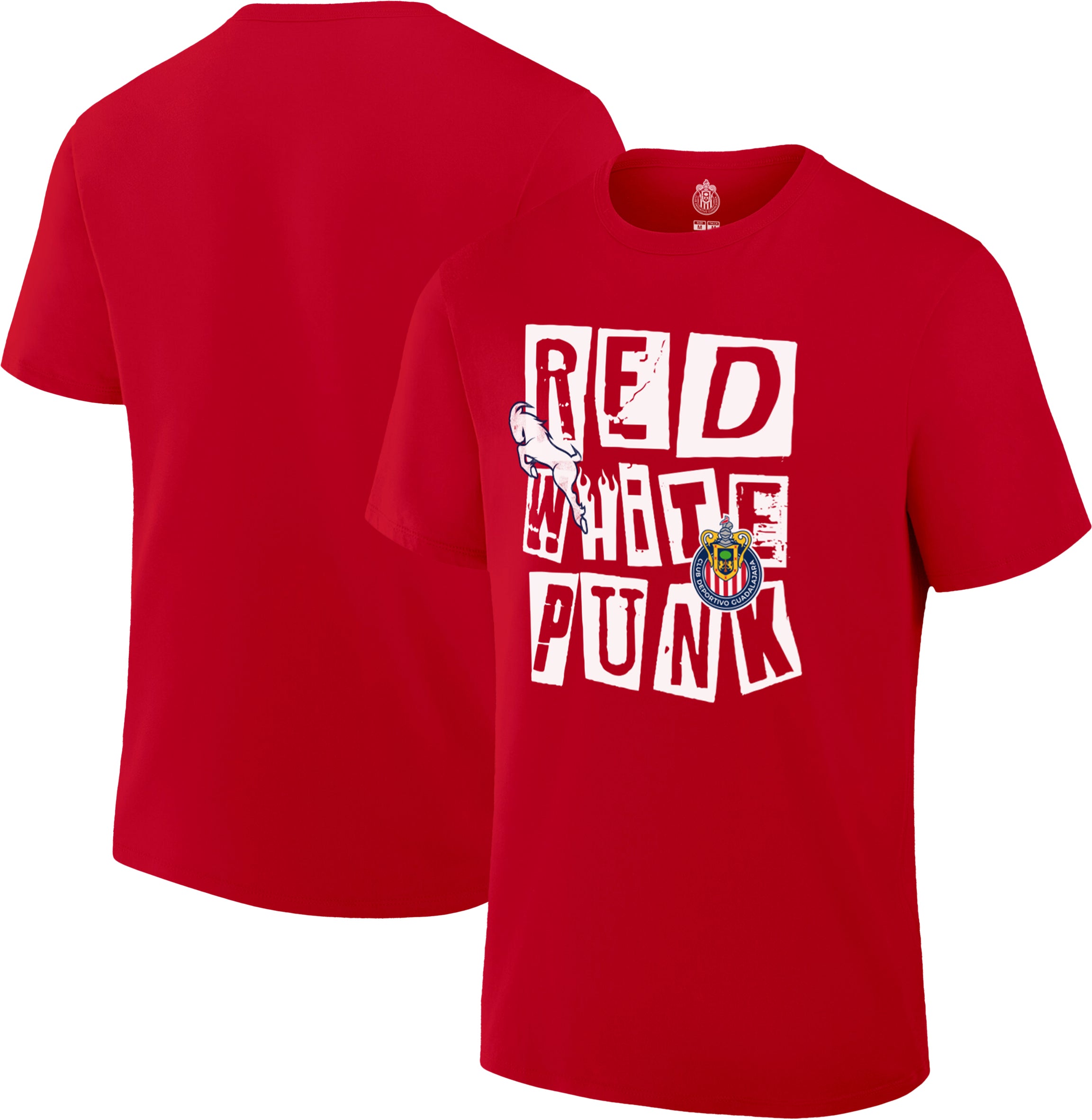 Chivas T-Shirt Front Back Red